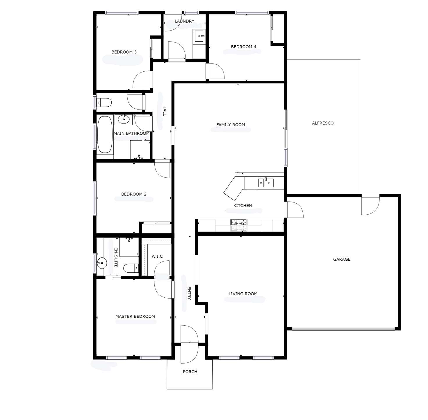 Floorplan of Homely house listing, 15 McDiarmid Place, Albury NSW 2640
