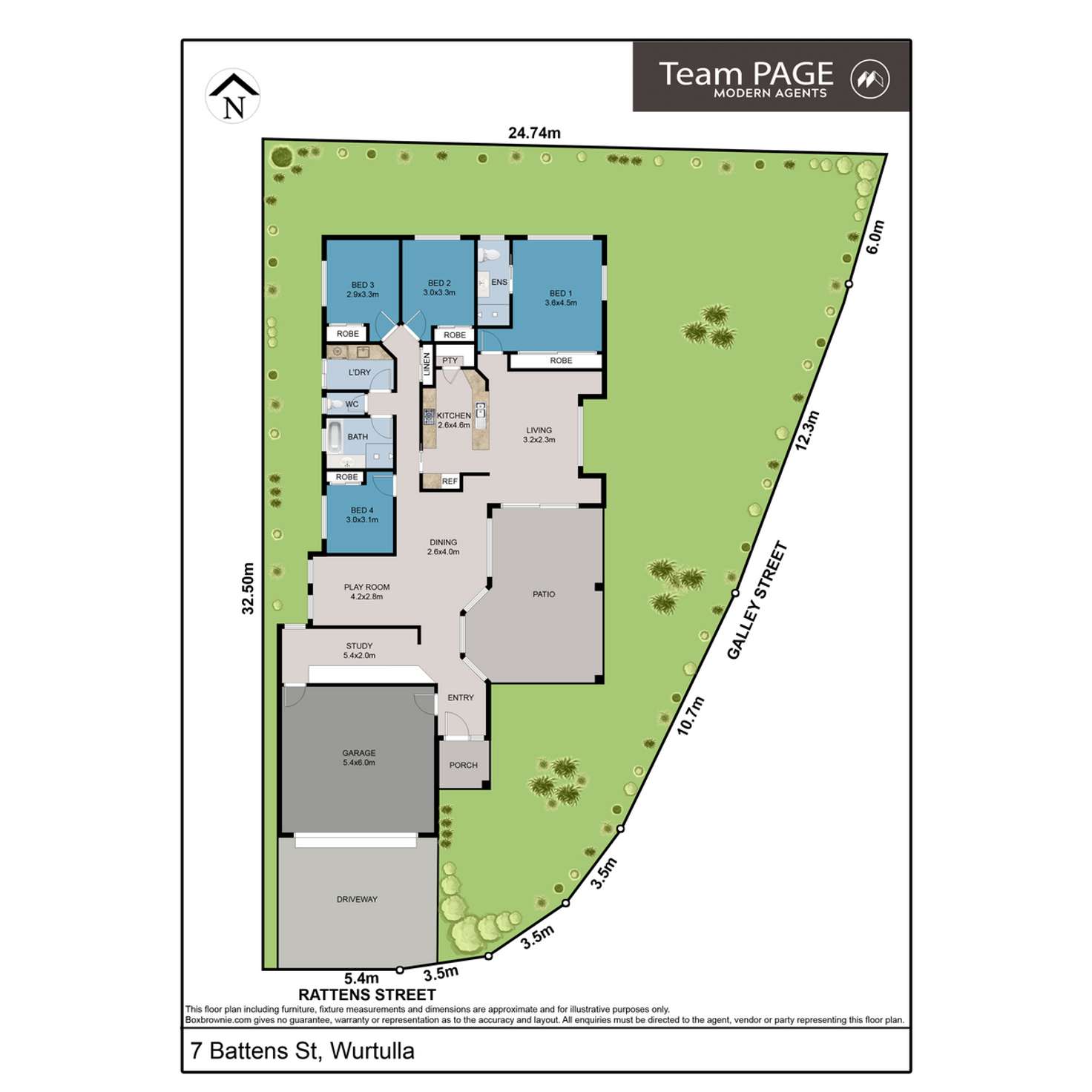 Floorplan of Homely house listing, 7 Battens Street, Wurtulla QLD 4575