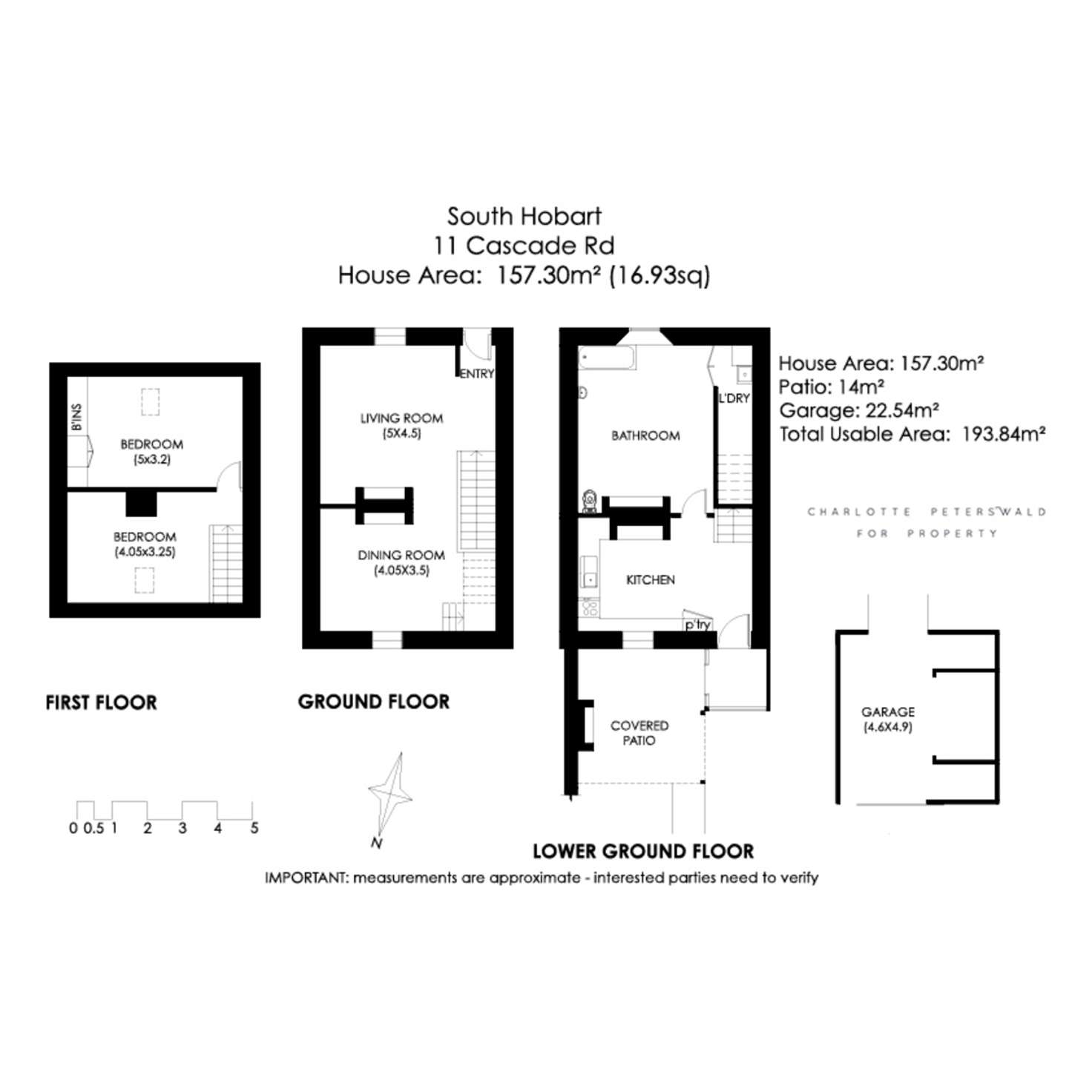 Floorplan of Homely terrace listing, 11 Cascade Road, South Hobart TAS 7004