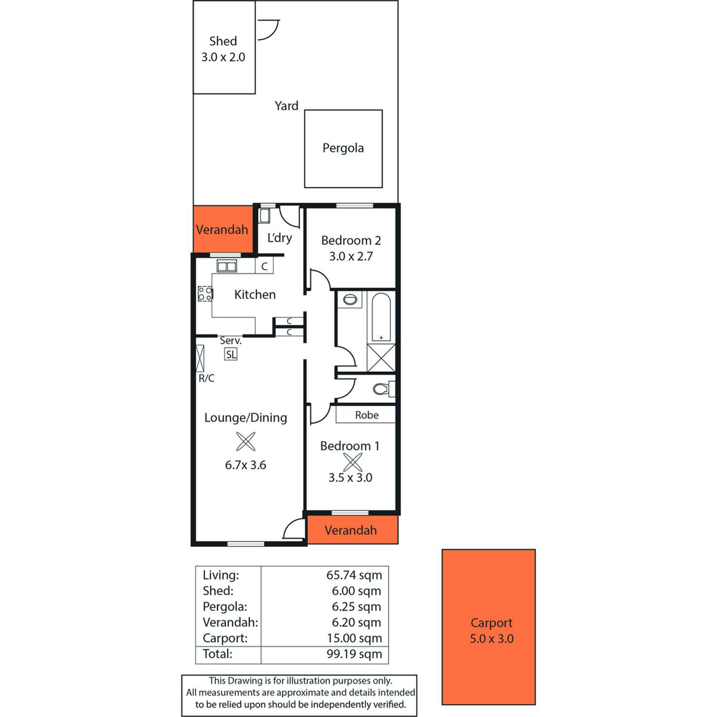 Floorplan of Homely unit listing, 5/9 Windsor Avenue, Clovelly Park SA 5042