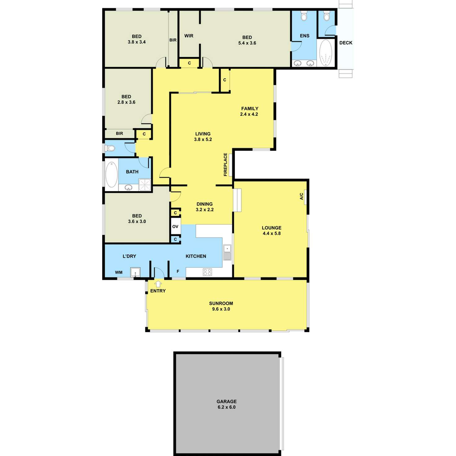 Floorplan of Homely house listing, 8 Callanan Grove, Werribee South VIC 3030