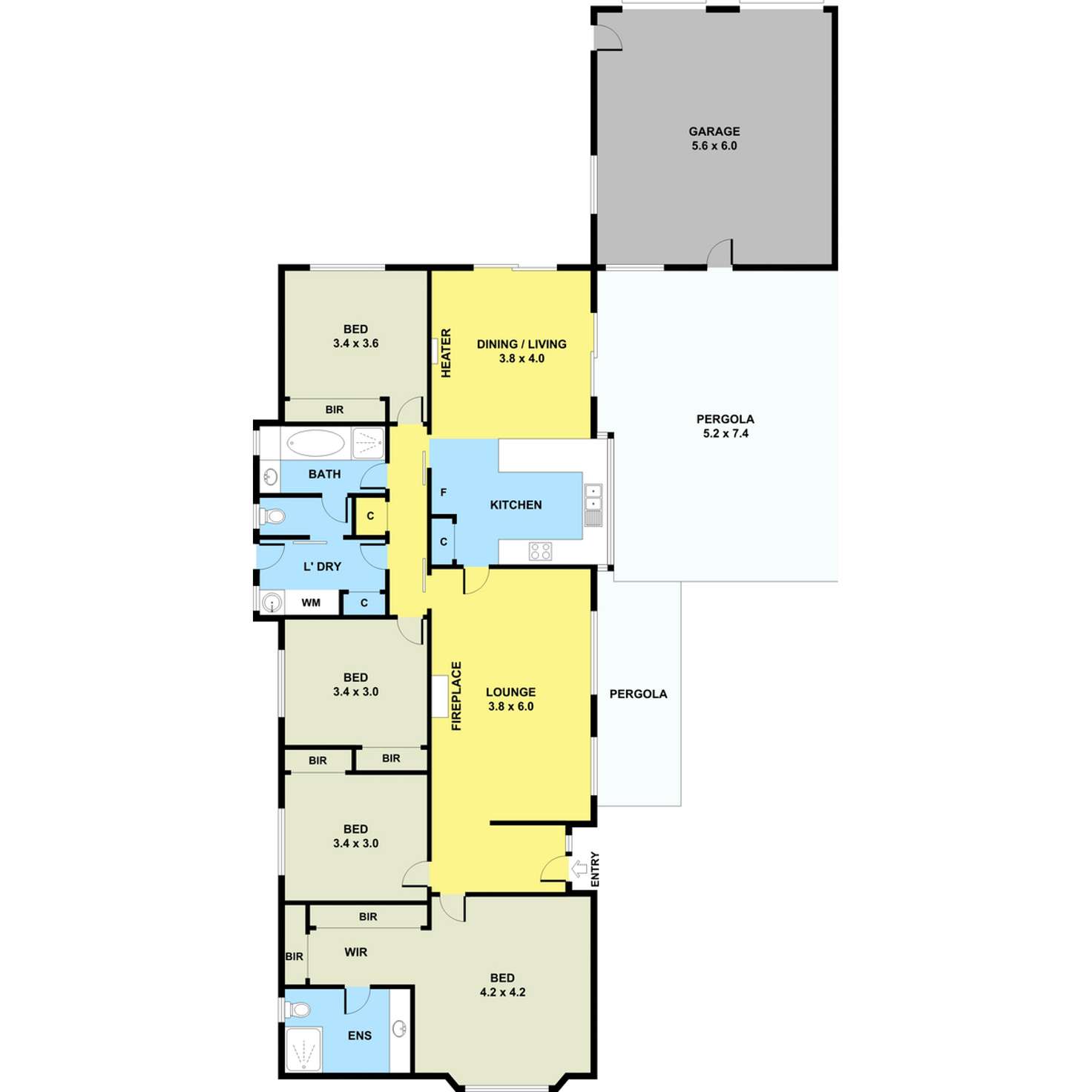 Floorplan of Homely house listing, 7 Norman Grove, Werribee South VIC 3030