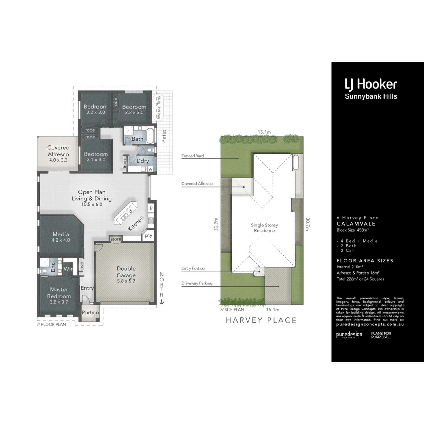 Floorplan of Homely house listing, 6 Harvey Place, Calamvale QLD 4116