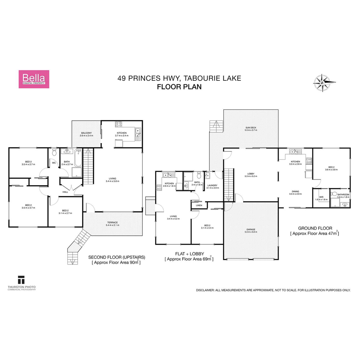 Floorplan of Homely house listing, 49 Princes Highway, Lake Tabourie NSW 2539