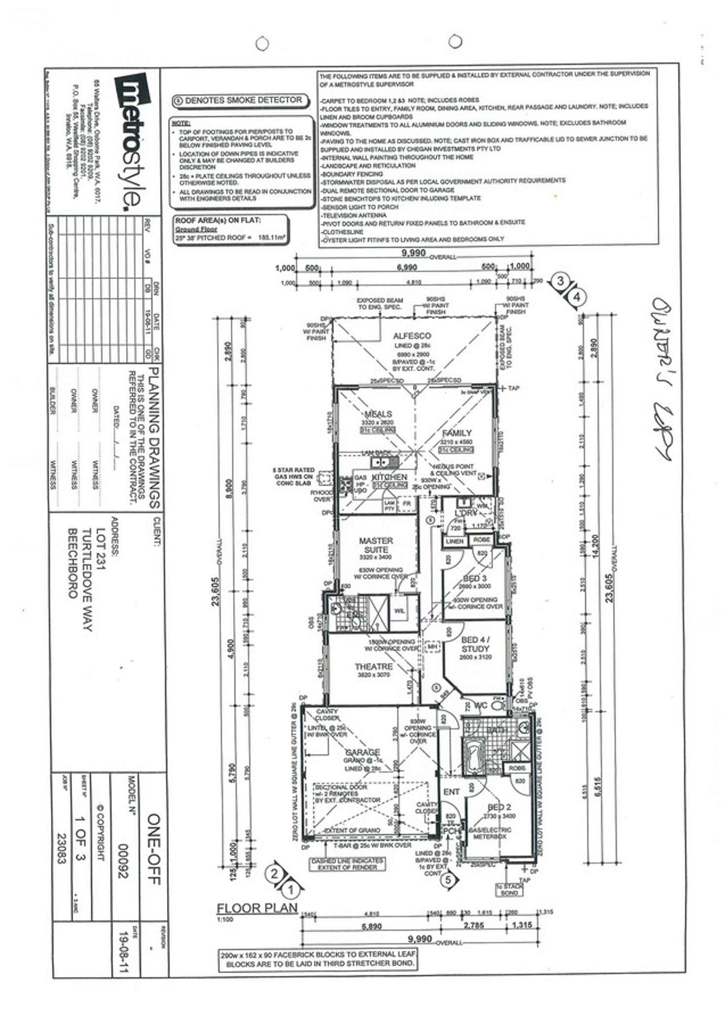 Floorplan of Homely house listing, 8 Turtledove Way, Bennett Springs WA 6063