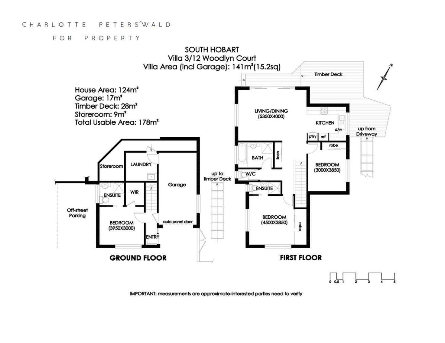 Floorplan of Homely townhouse listing, 3/12 Woodlyn Court, South Hobart TAS 7004