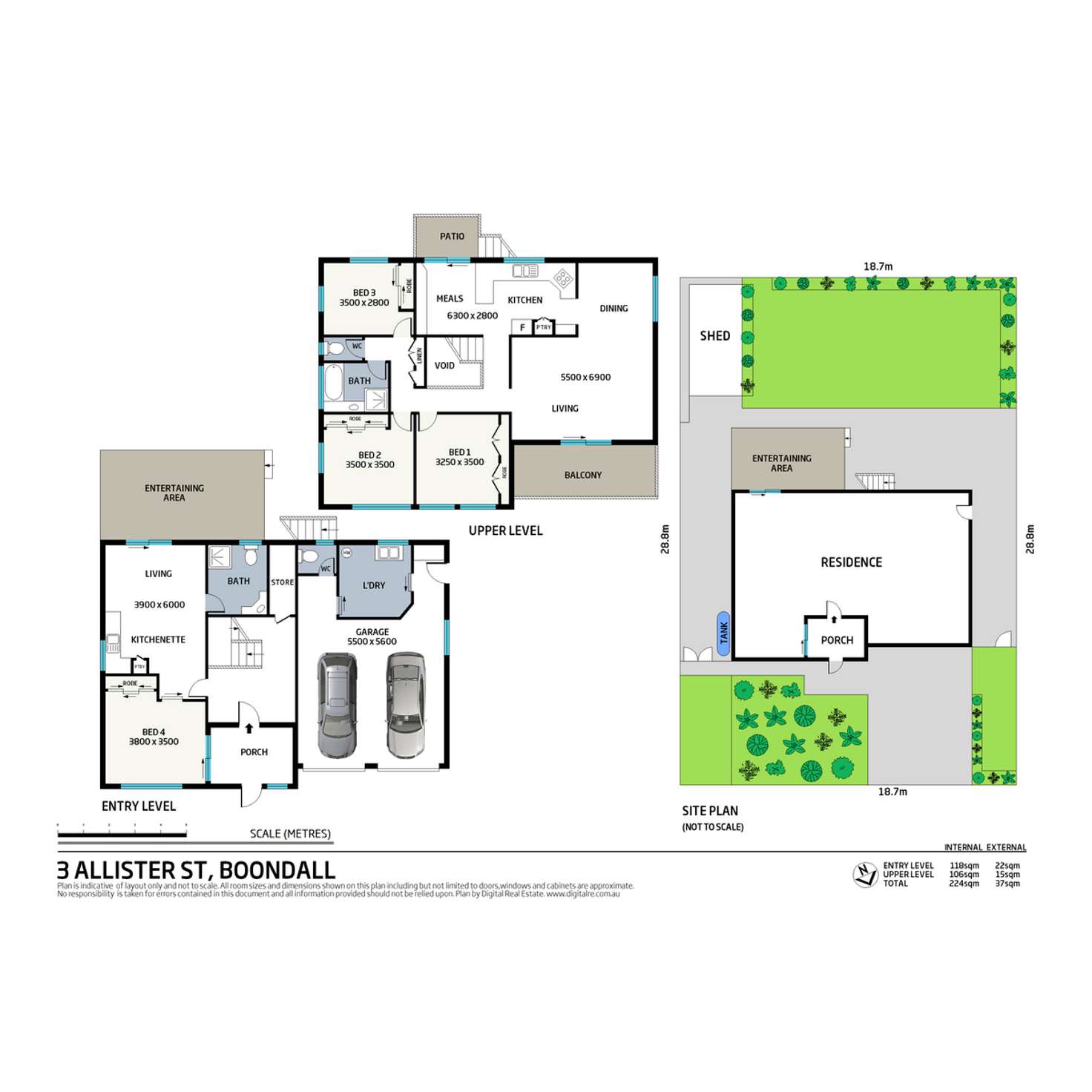 Floorplan of Homely house listing, 3 Allister Street, Boondall QLD 4034