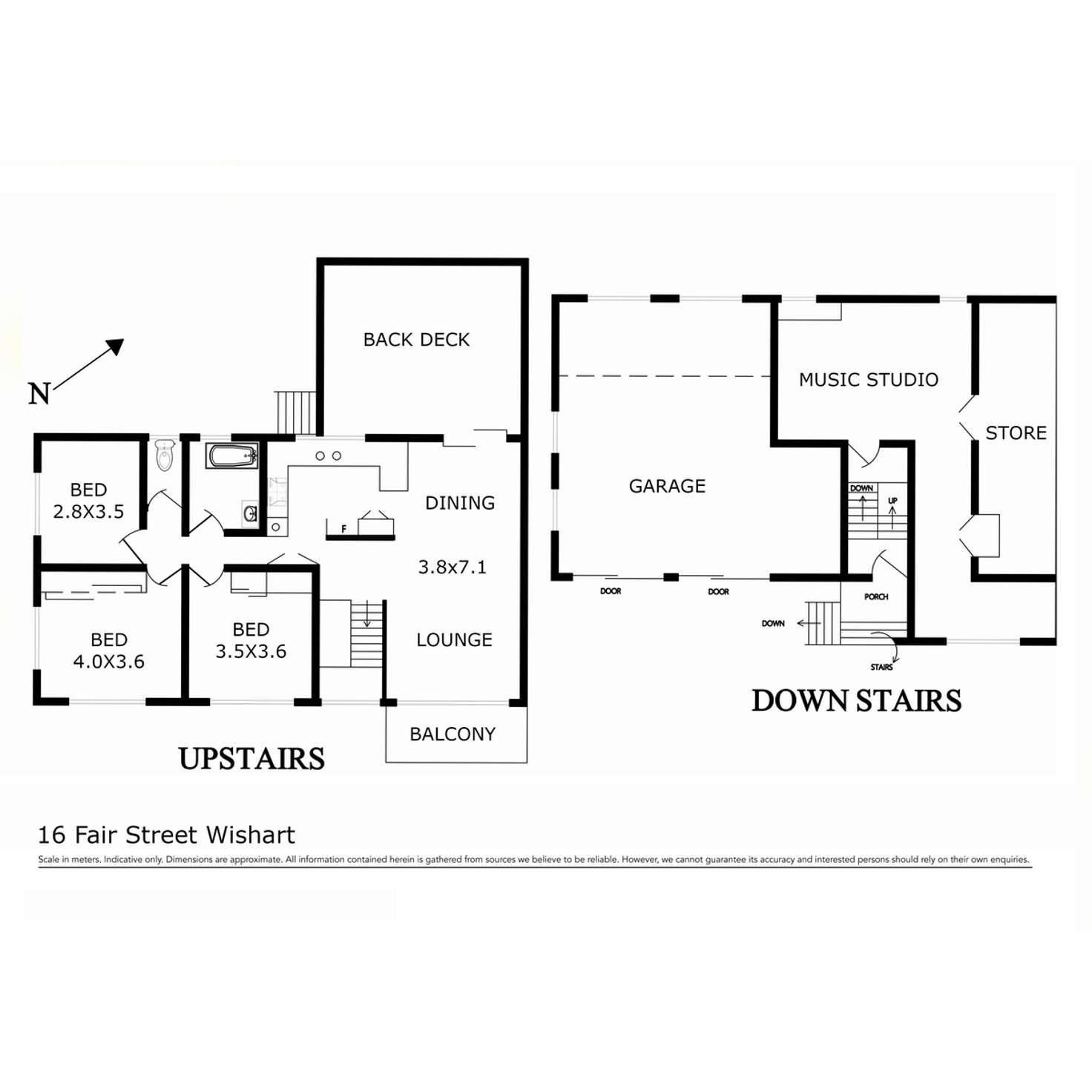 Floorplan of Homely house listing, 16 Fair Street, Wishart QLD 4122
