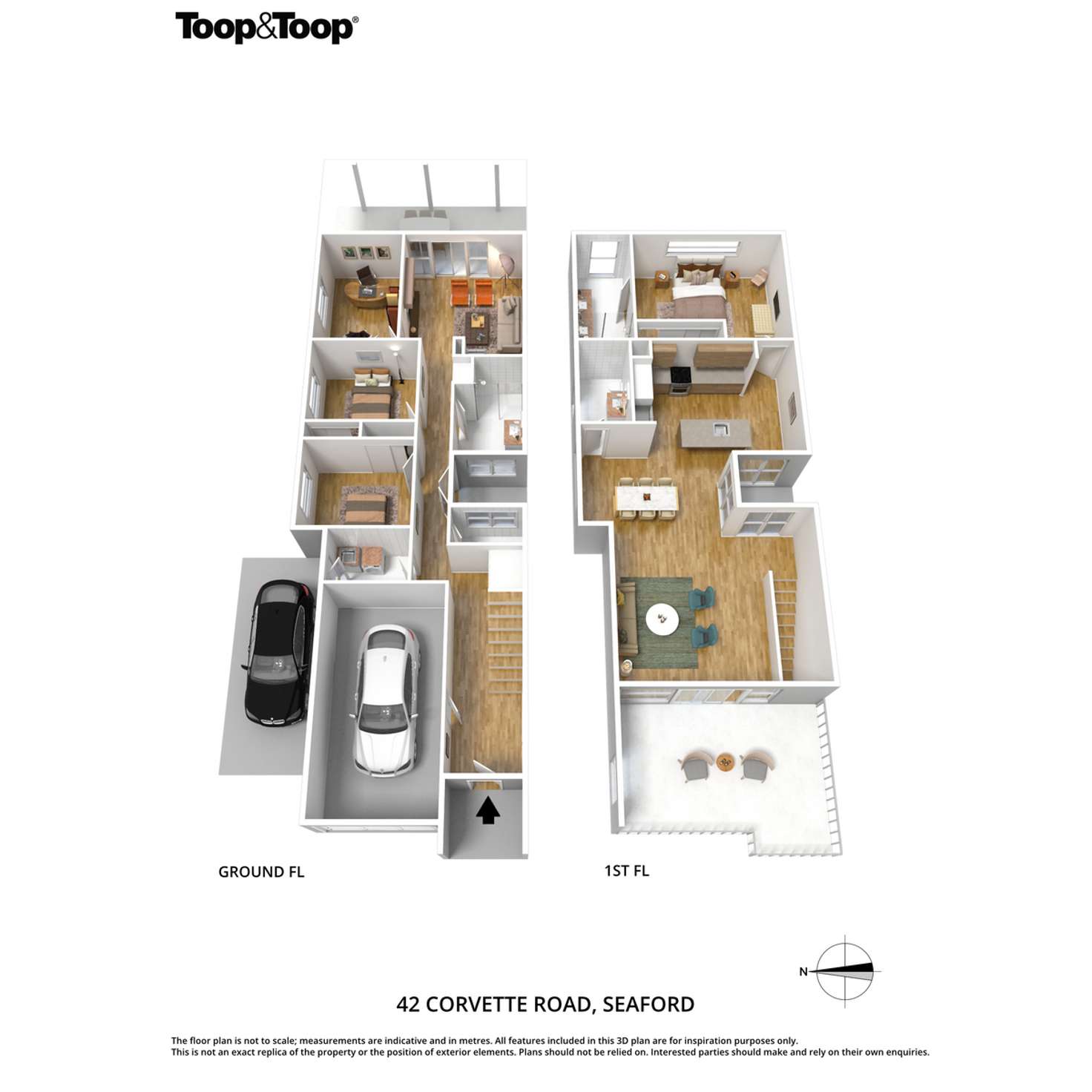 Floorplan of Homely house listing, 42 Corvette Road, Seaford SA 5169