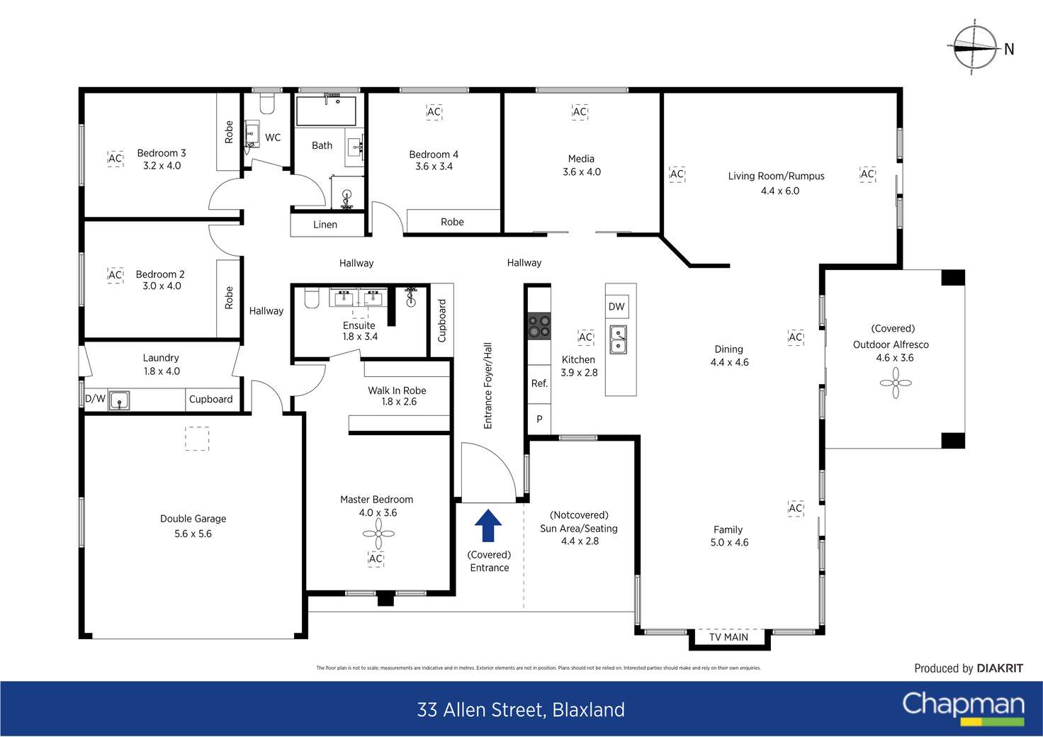Floorplan of Homely house listing, 33 Allen Street, Blaxland NSW 2774