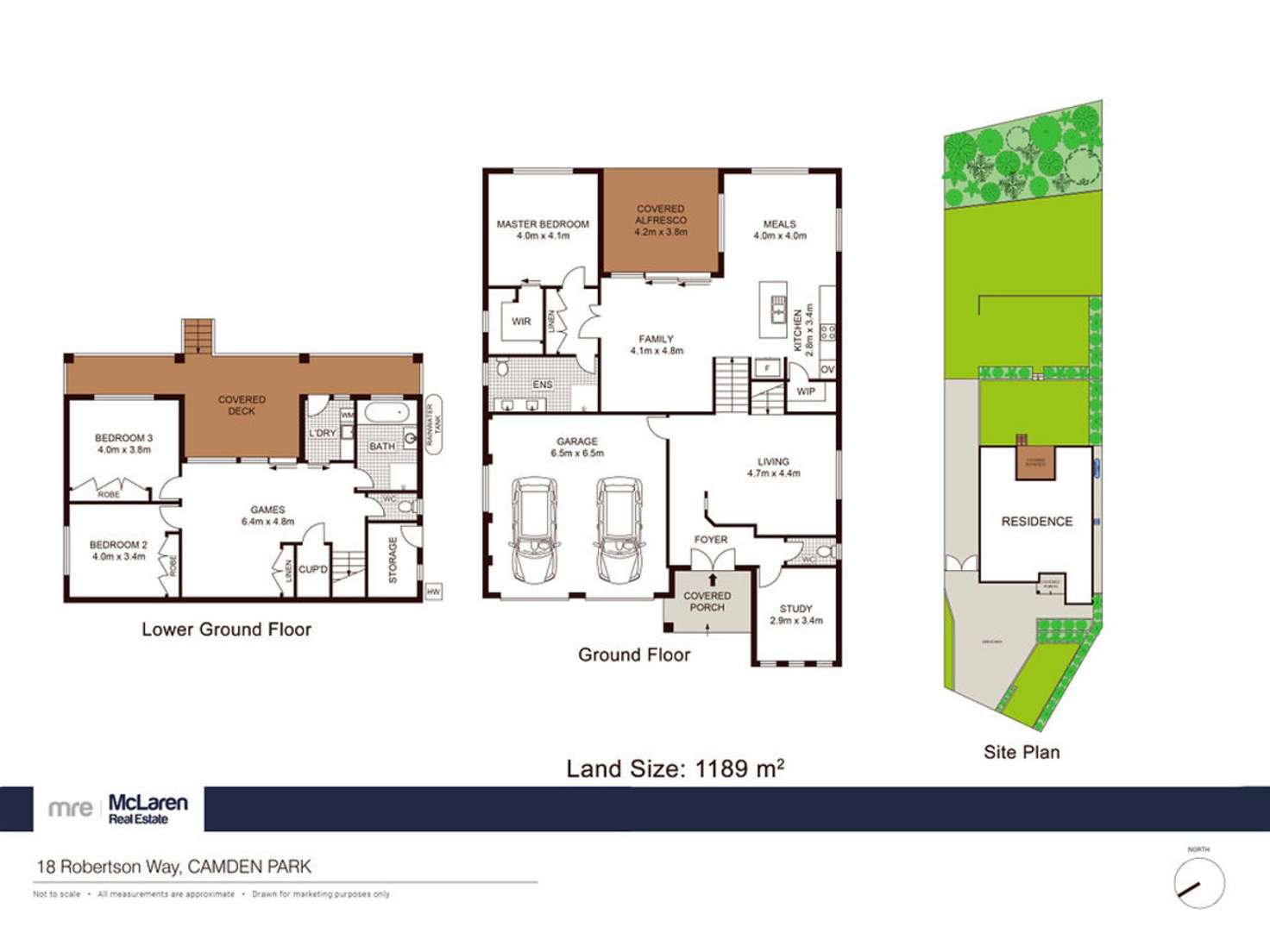 Floorplan of Homely house listing, 18 Robertson Way, Camden Park NSW 2570