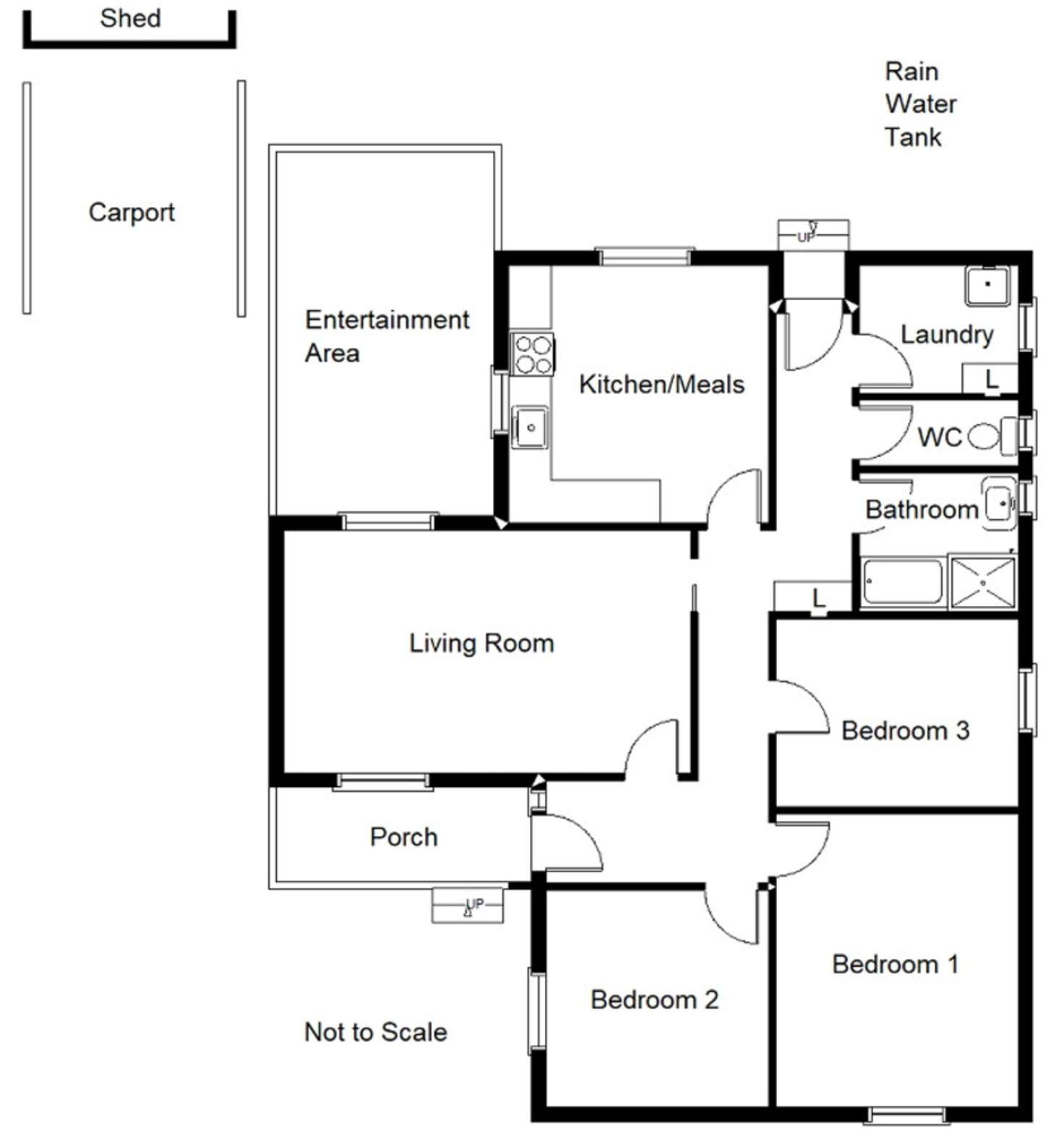 Floorplan of Homely house listing, 17 Harris Crescent, Port Augusta West SA 5700