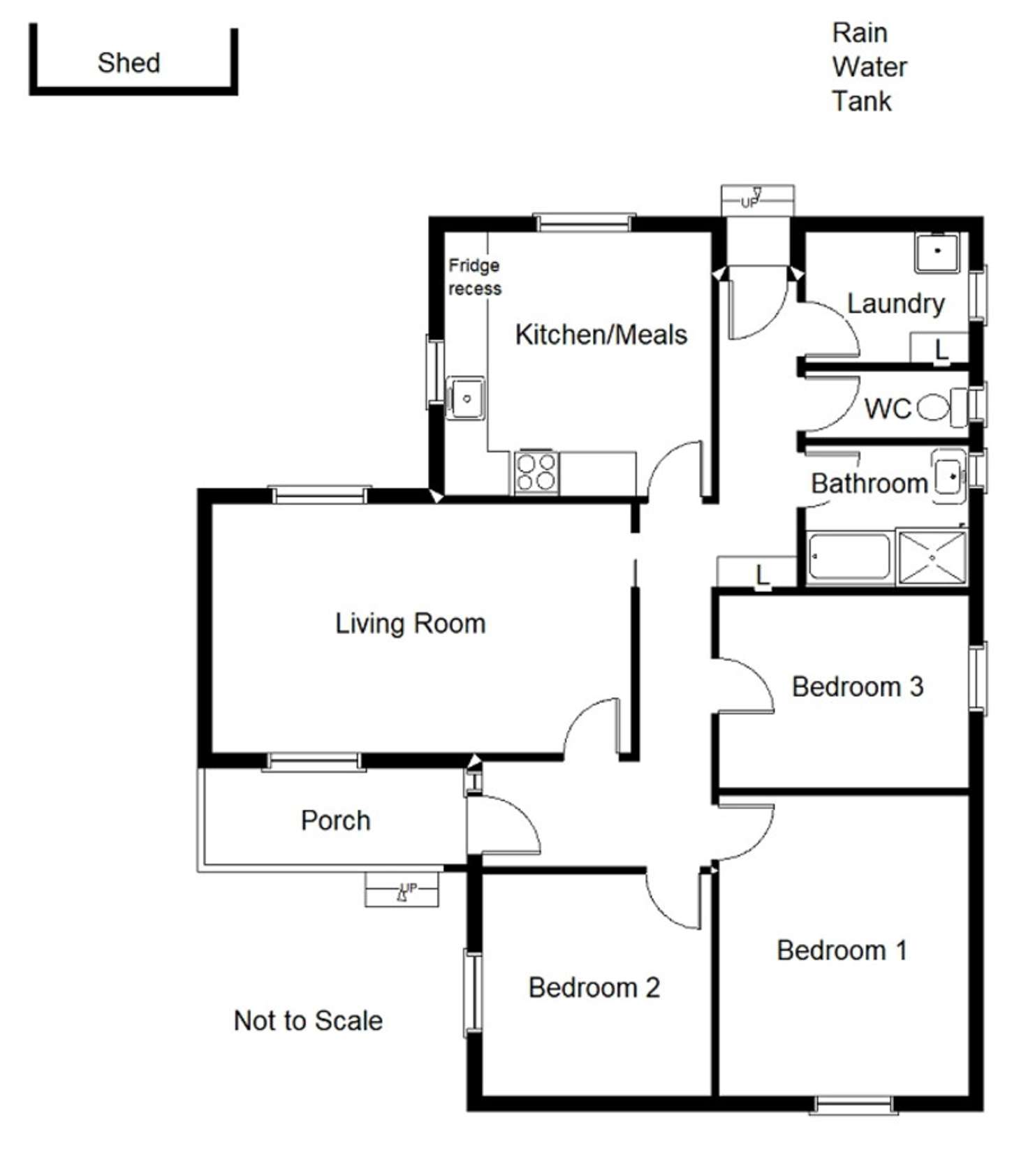 Floorplan of Homely house listing, 18 Harris Crescent, Port Augusta West SA 5700