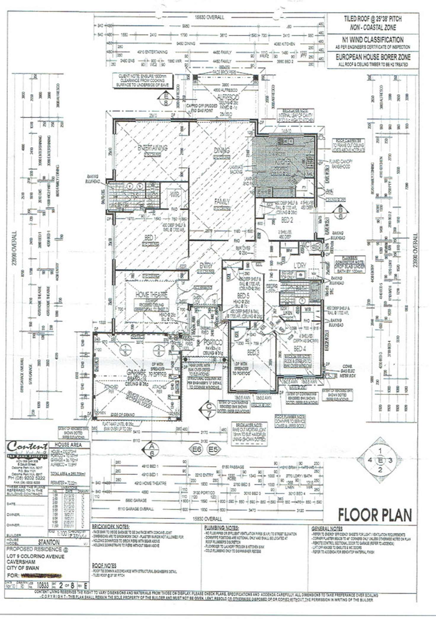 Floorplan of Homely house listing, 12 Colorino Avenue, Caversham WA 6055