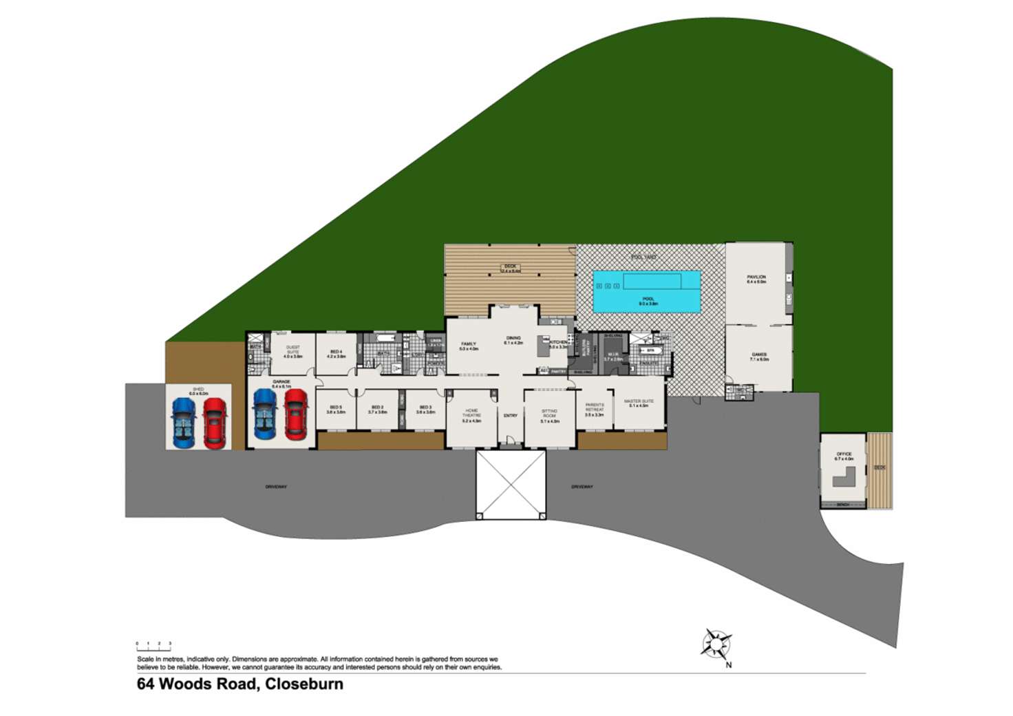 Floorplan of Homely house listing, 64 Woods Road, Closeburn QLD 4520