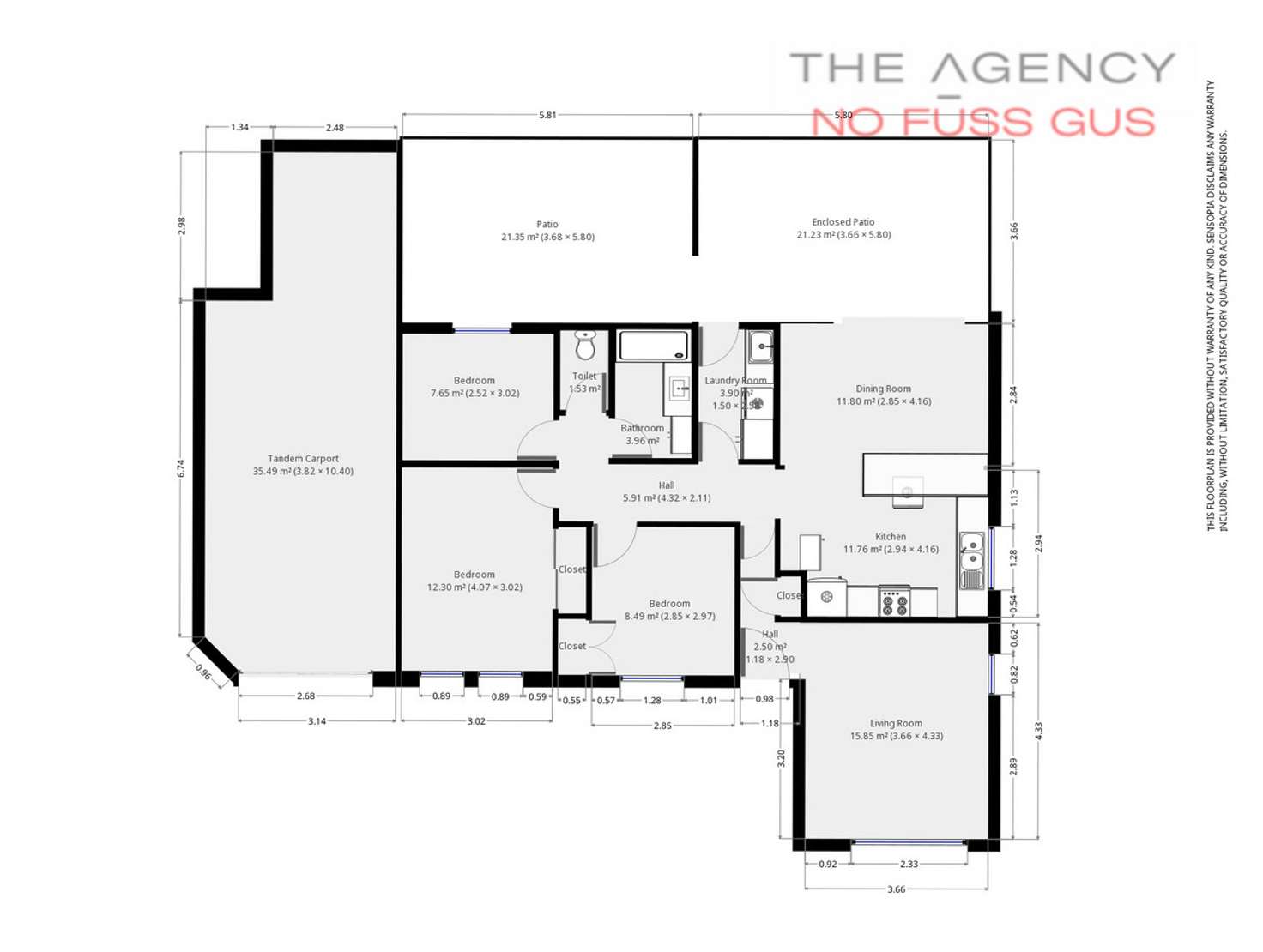 Floorplan of Homely house listing, 42 Pacific Way, Beldon WA 6027