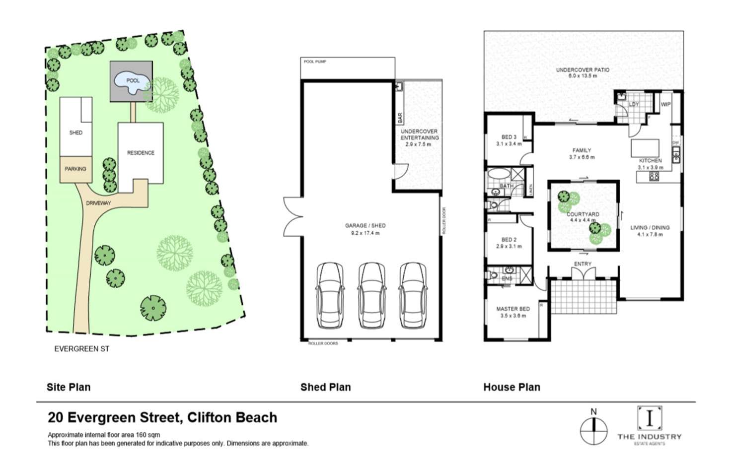 Floorplan of Homely house listing, 20 Evergreen Street, Clifton Beach QLD 4879