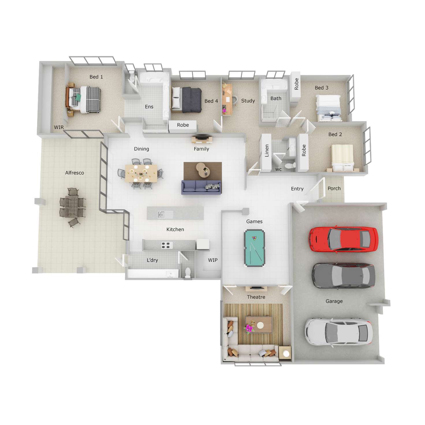 Floorplan of Homely house listing, 9 Meldrum Loop, Bedfordale WA 6112