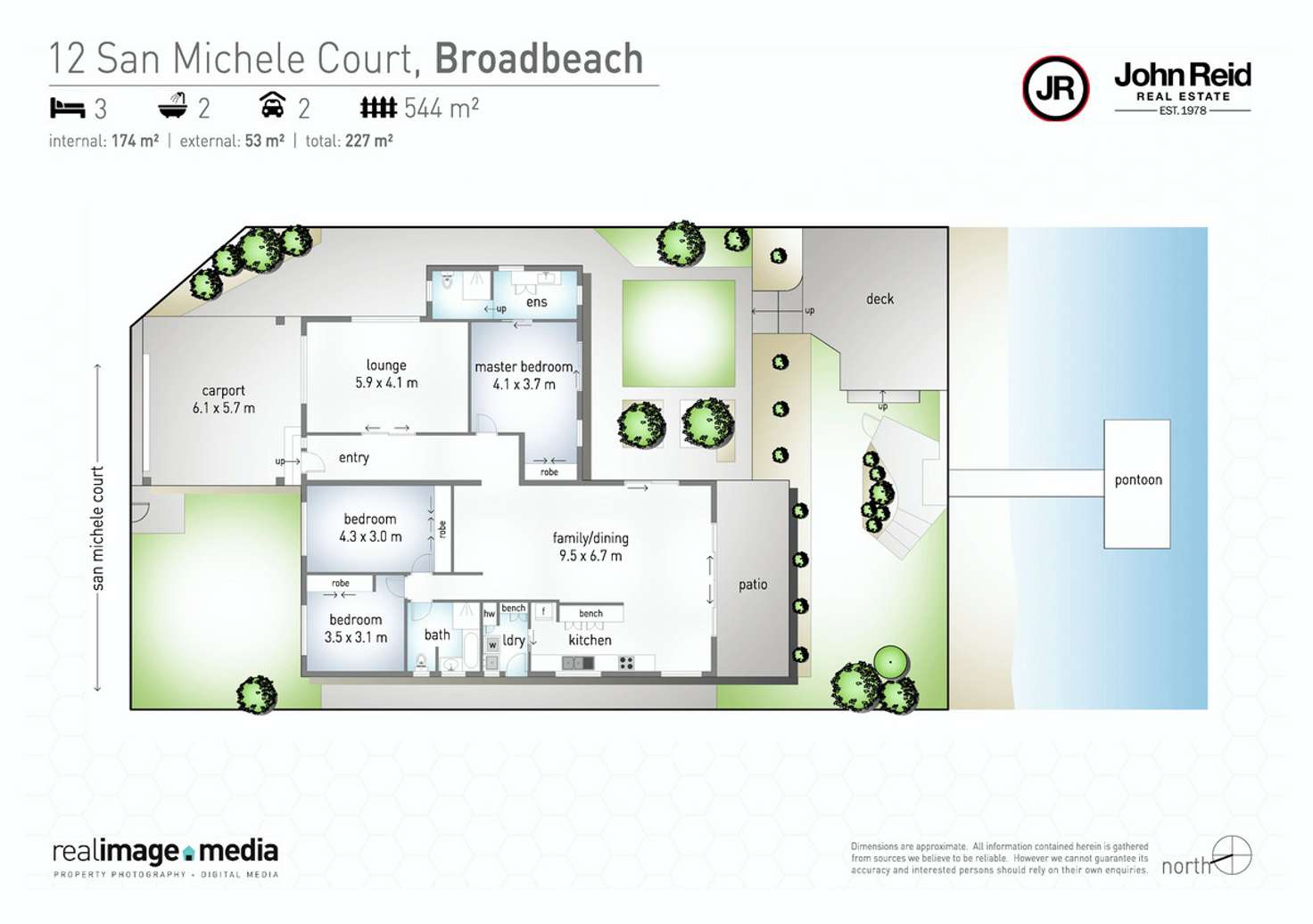 Floorplan of Homely house listing, 12 San Michele Court, Broadbeach Waters QLD 4218