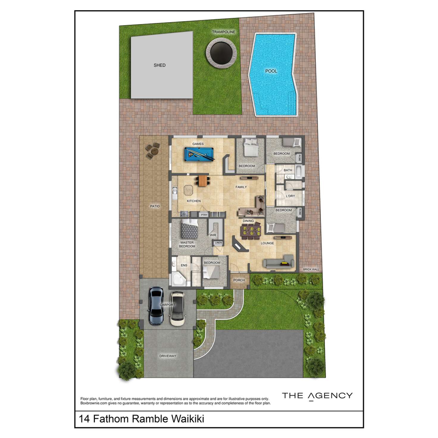 Floorplan of Homely house listing, 14 Fathom Ramble, Waikiki WA 6169