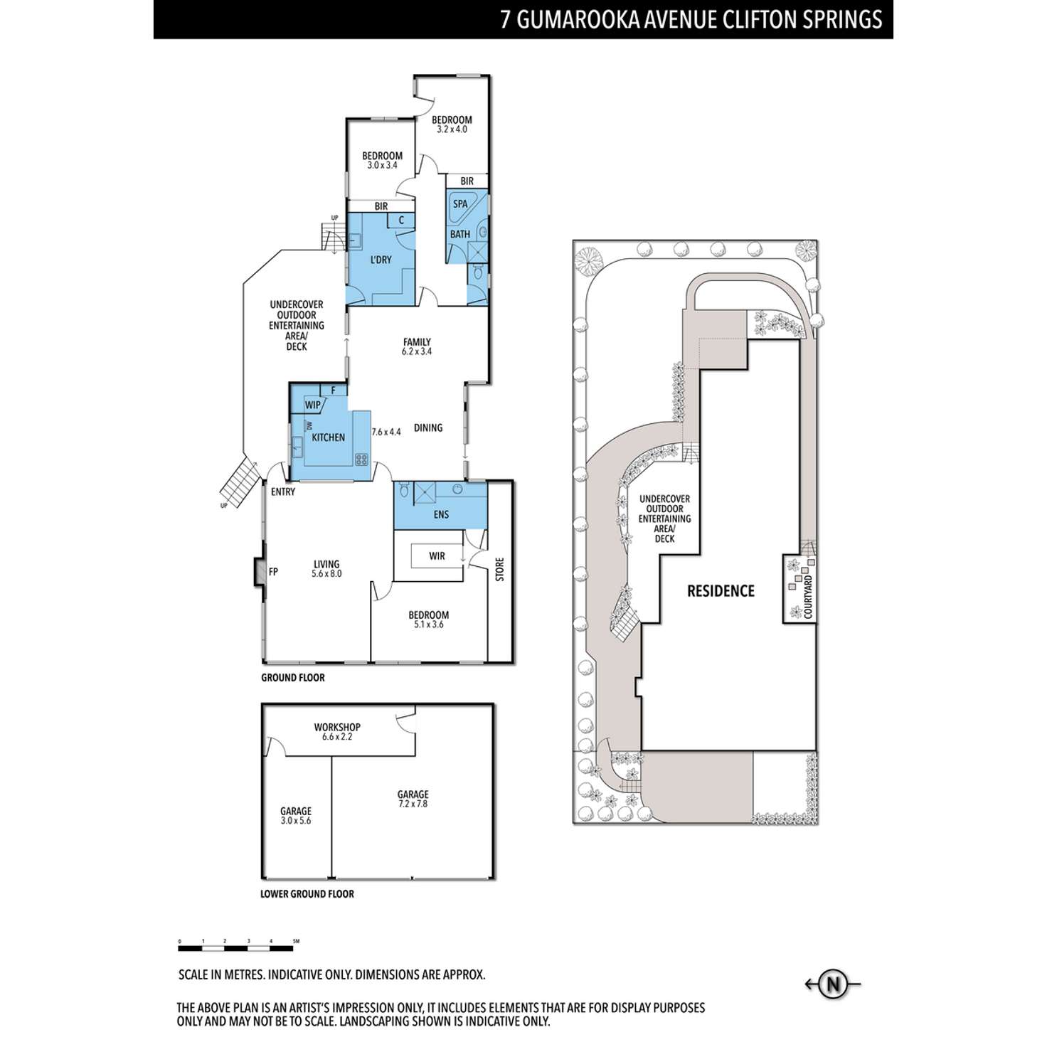 Floorplan of Homely house listing, 7 Gumarooka Avenue, Clifton Springs VIC 3222