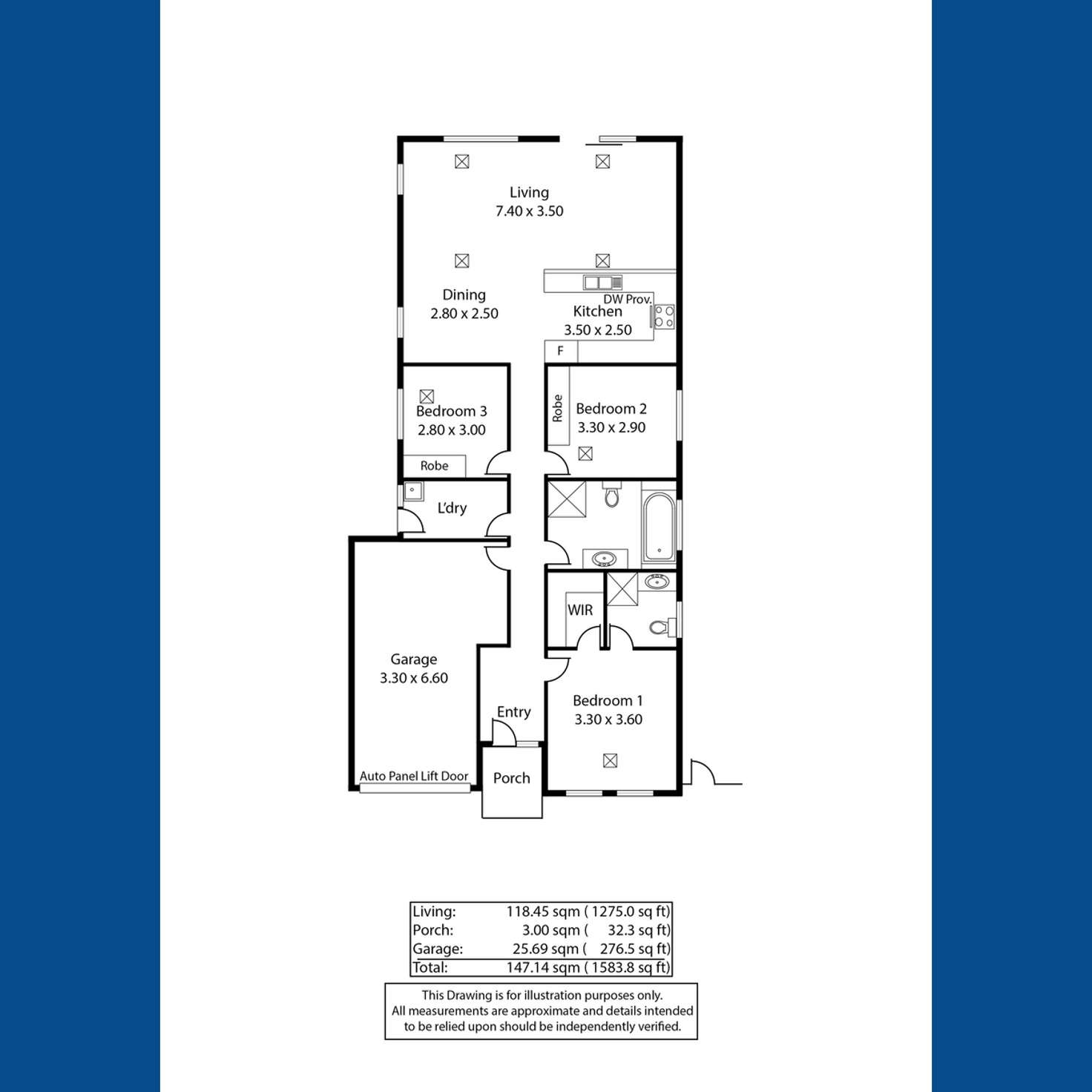 Floorplan of Homely house listing, 24 St Lawrence Avenue, Andrews Farm SA 5114