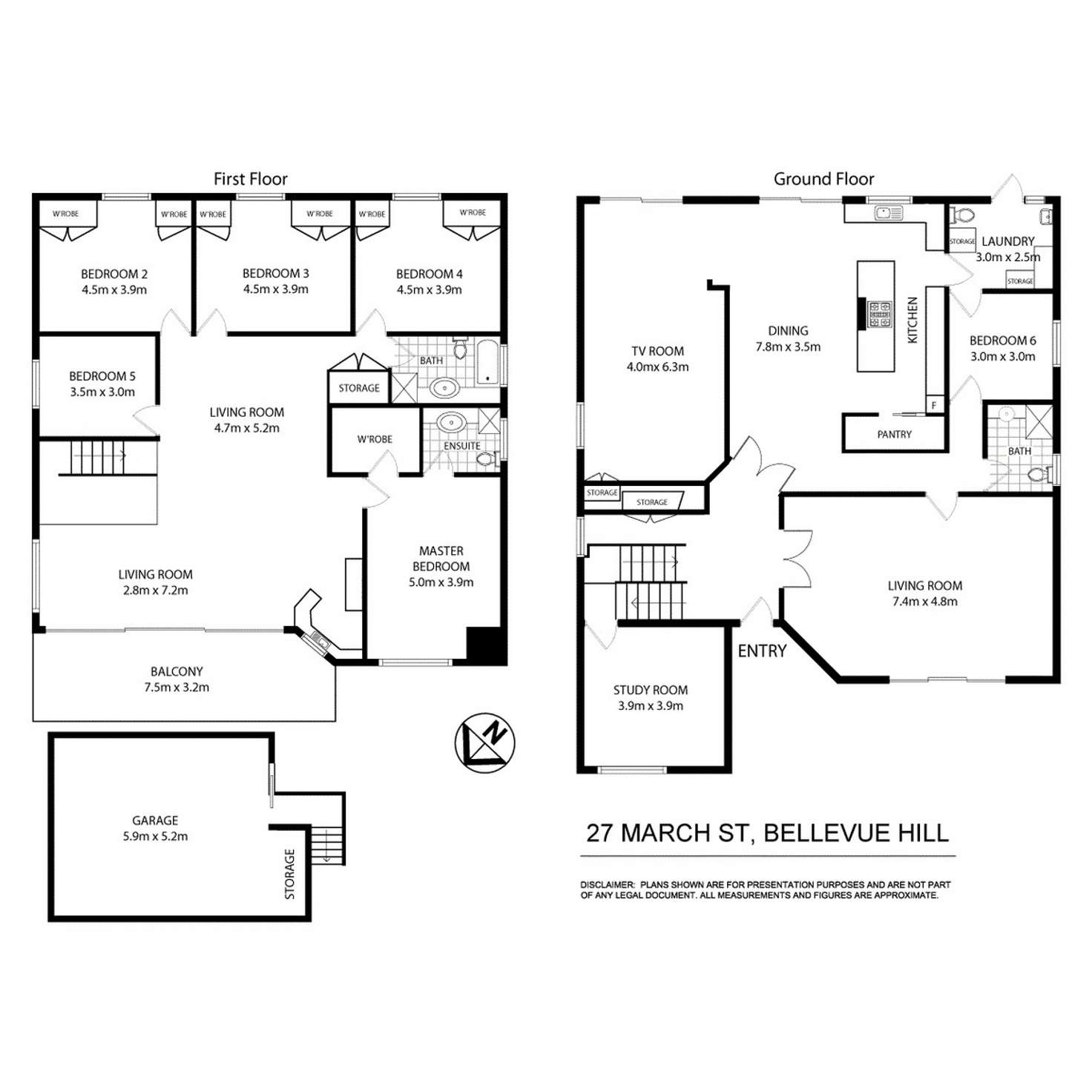 Floorplan of Homely house listing, 27 March Street, Bellevue Hill NSW 2023