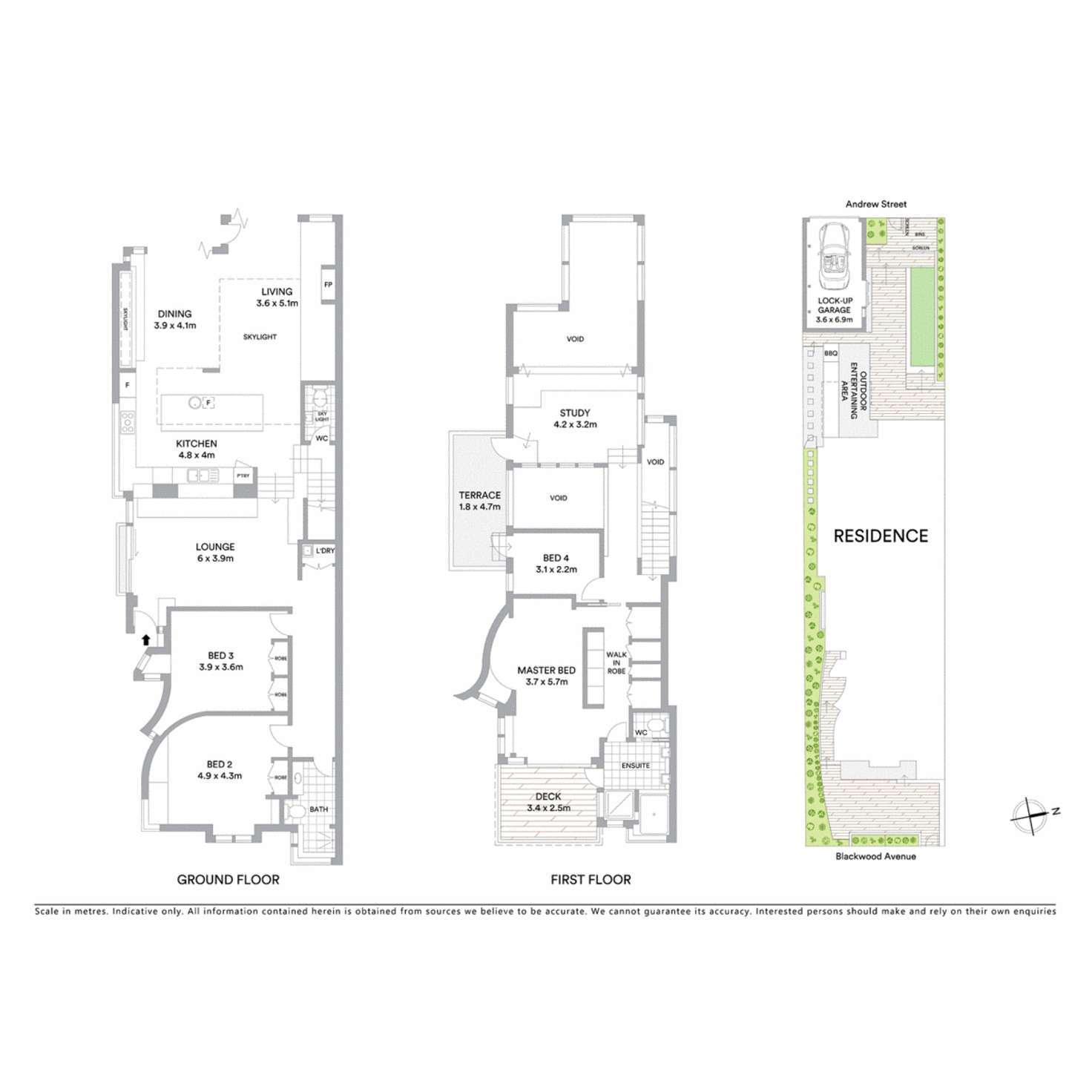 Floorplan of Homely house listing, 4 Blackwood Avenue, Clovelly NSW 2031
