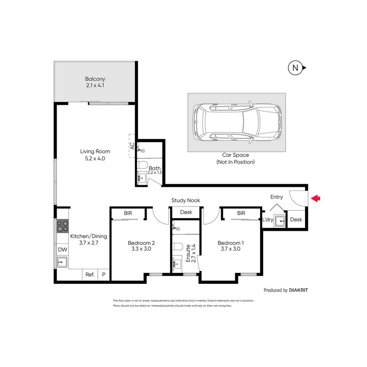 Floorplan of Homely apartment listing, 13/204 Whitehorse Road, Balwyn VIC 3103