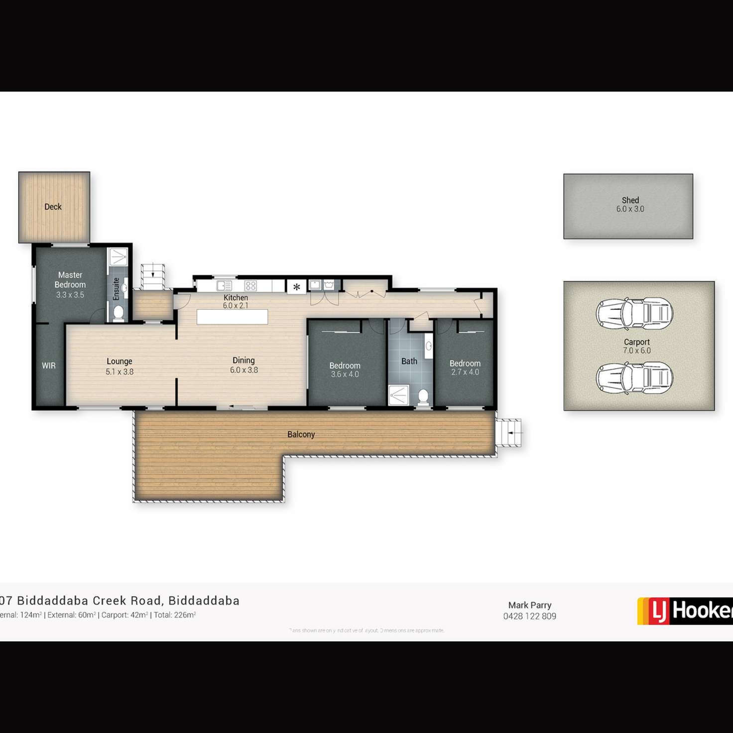 Floorplan of Homely house listing, 207 Biddaddaba Creek Road, Biddaddaba QLD 4275