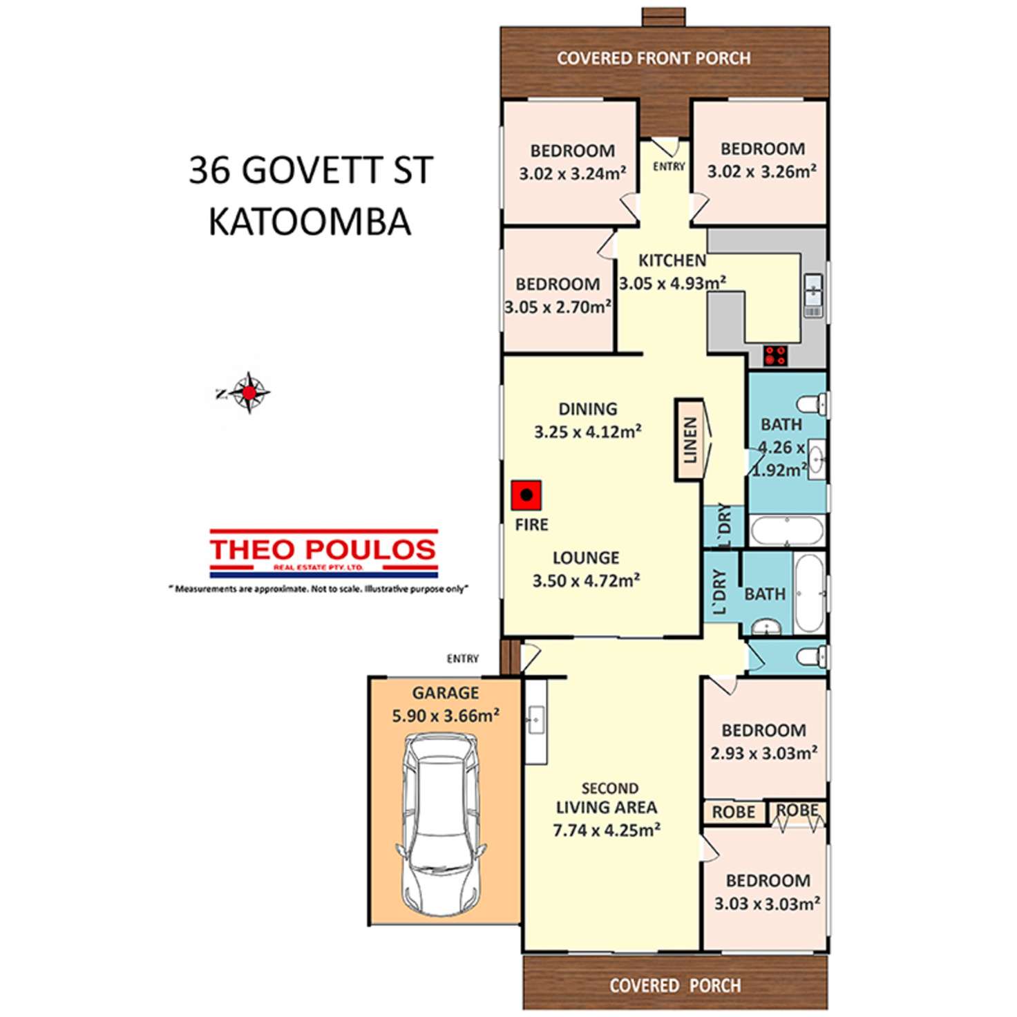 Floorplan of Homely house listing, 36 Govett Street, Katoomba NSW 2780