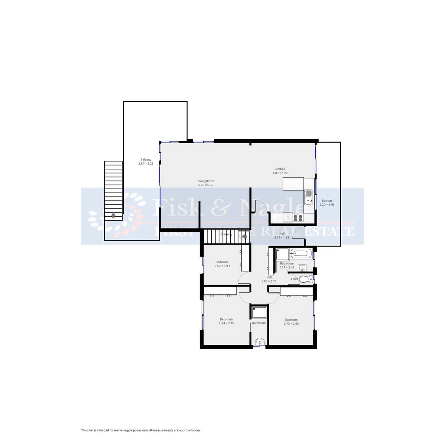 Floorplan of Homely house listing, 59 Valley Street, Bega NSW 2550