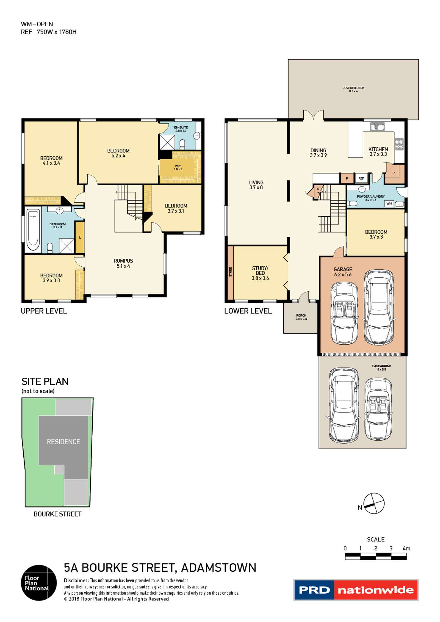 Floorplan of Homely house listing, 5A Bourke Street, Adamstown NSW 2289
