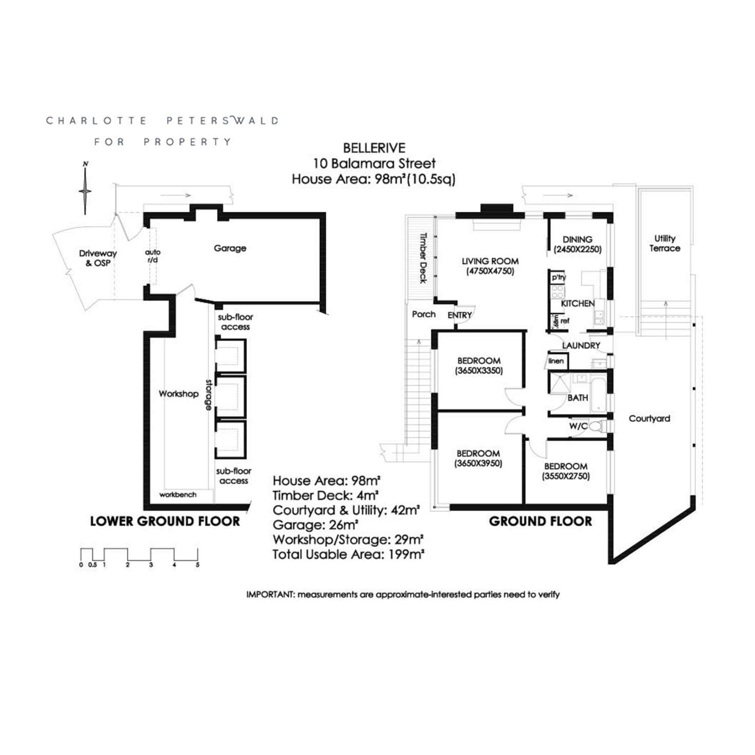 Floorplan of Homely house listing, 10 Balamara Street, Bellerive TAS 7018