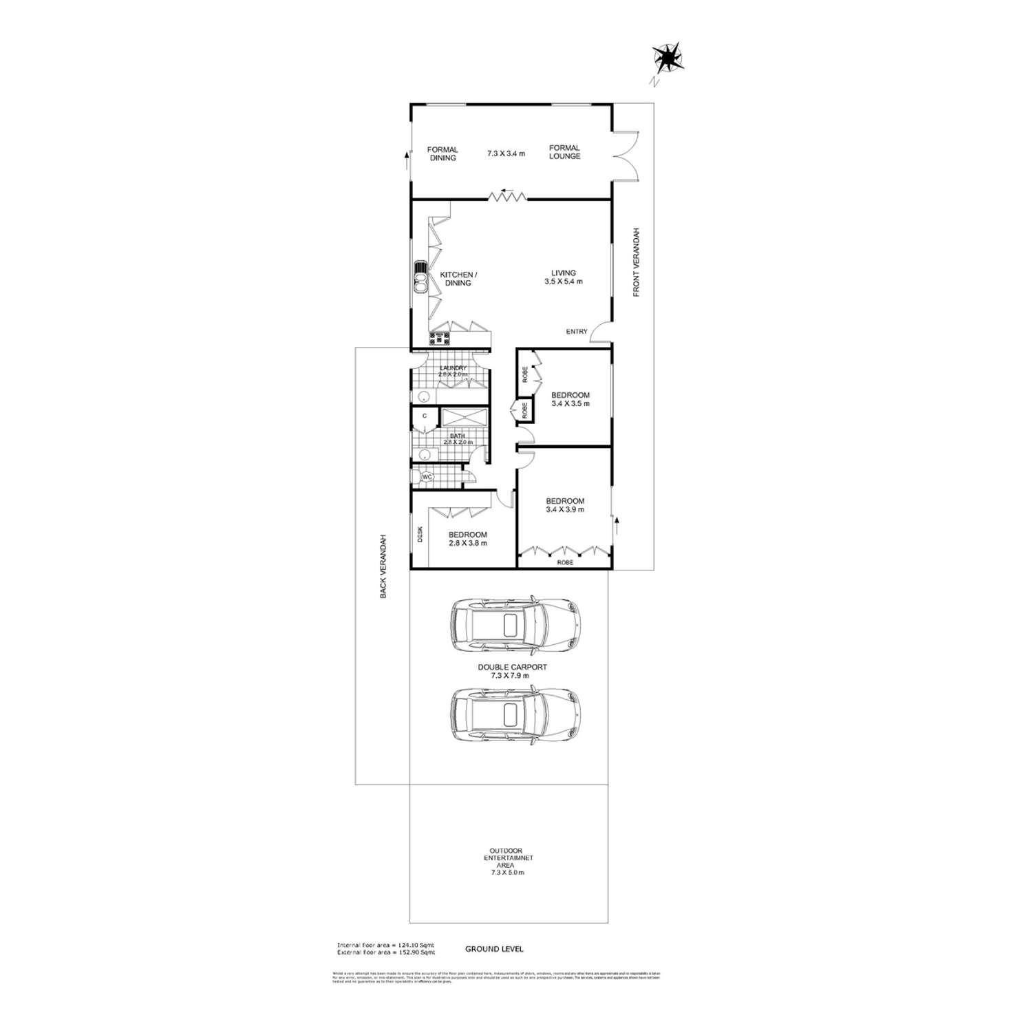Floorplan of Homely house listing, 97 Evans Road East, Cabarlah QLD 4352