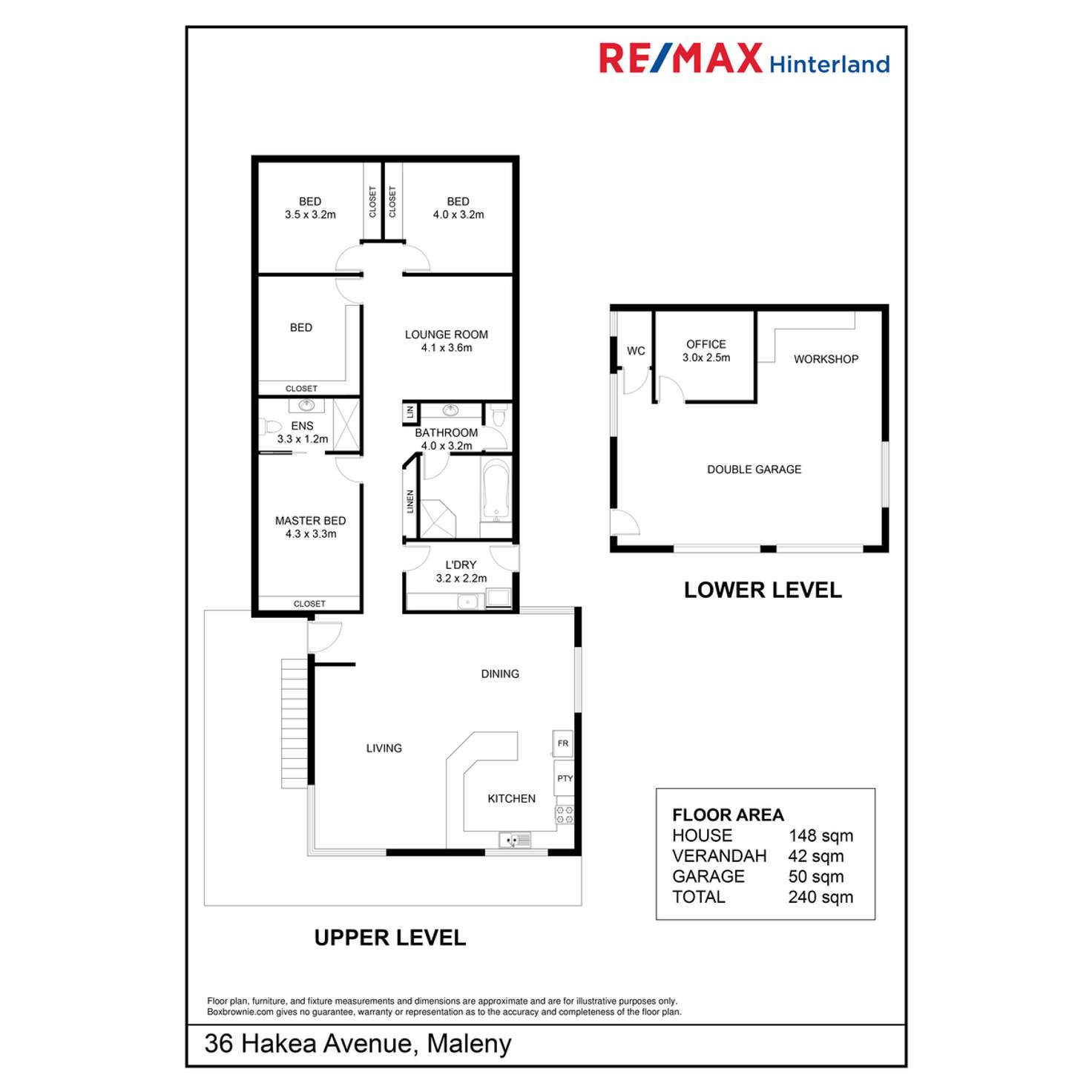 Floorplan of Homely house listing, 36 Hakea Avenue, Maleny QLD 4552
