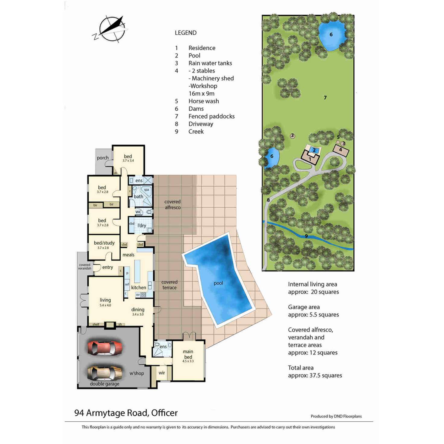 Floorplan of Homely house listing, 94 Armytage Road, Officer VIC 3809