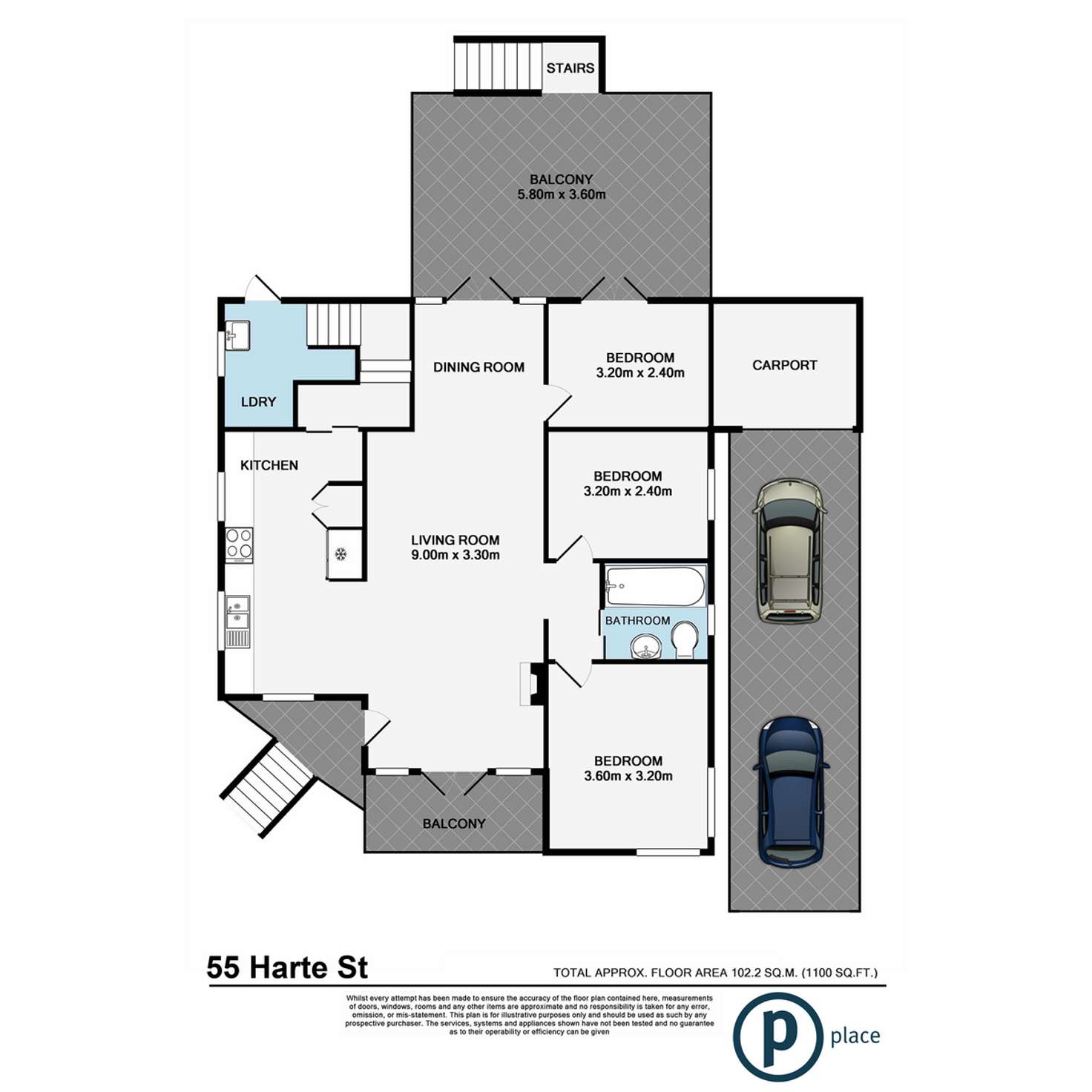 Floorplan of Homely house listing, 55 Harte Street, Chelmer QLD 4068