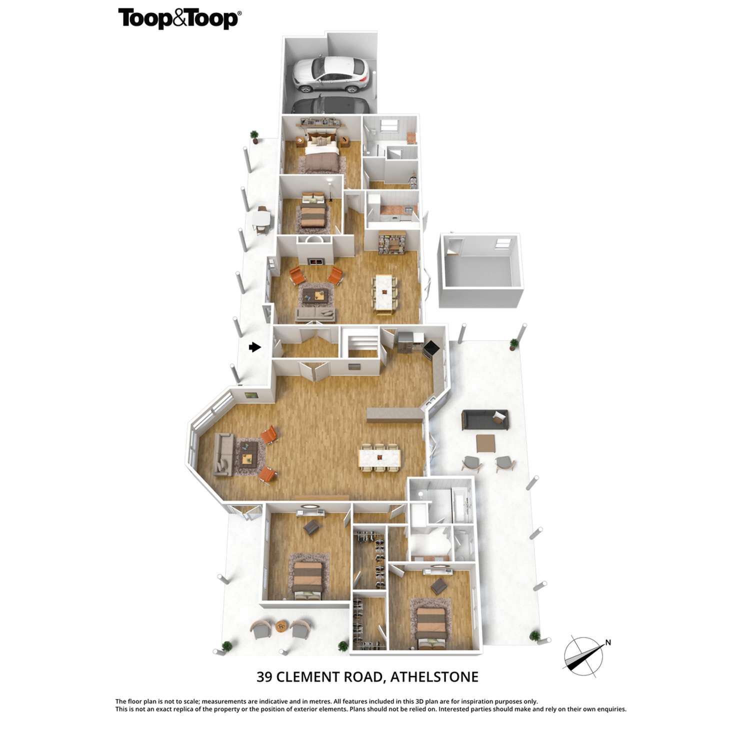 Floorplan of Homely house listing, 39 Clement Road, Athelstone SA 5076