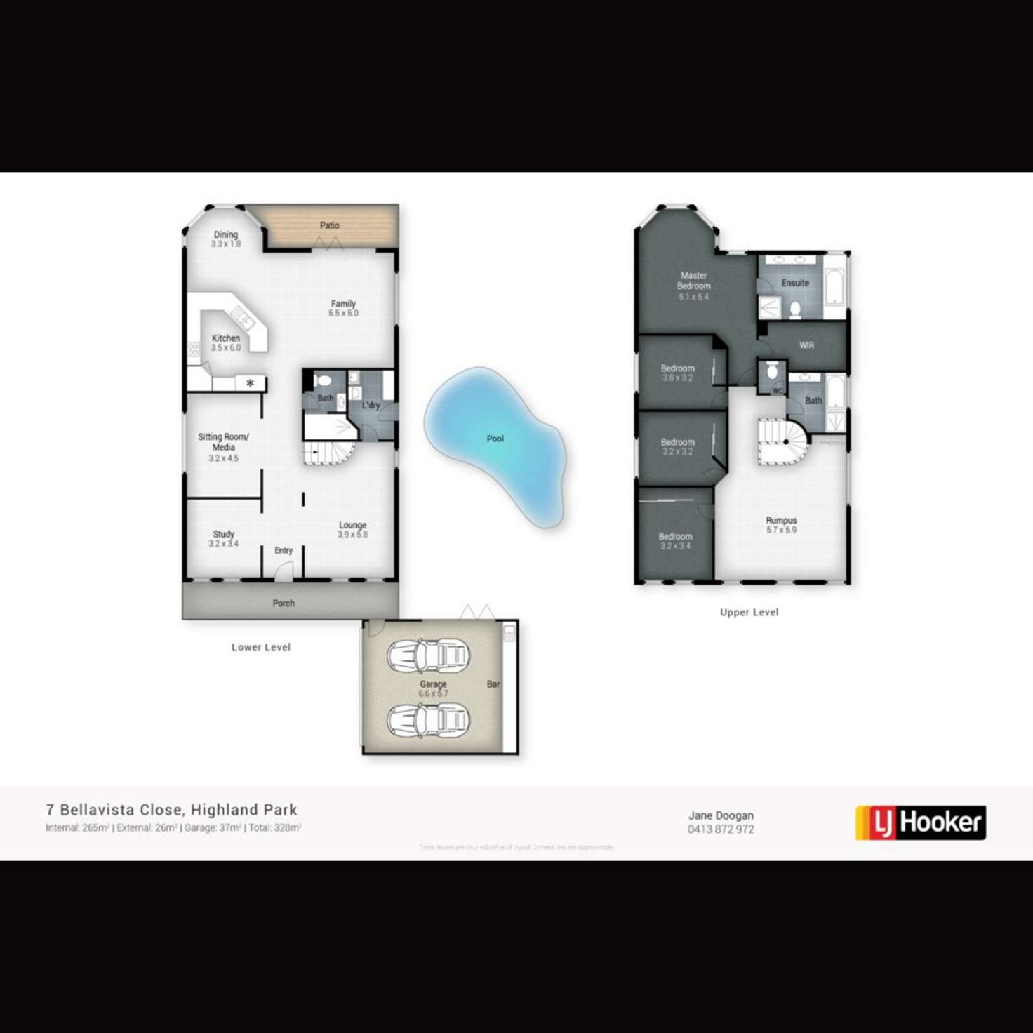 Floorplan of Homely house listing, 7 Bellavista Close, Highland Park QLD 4211