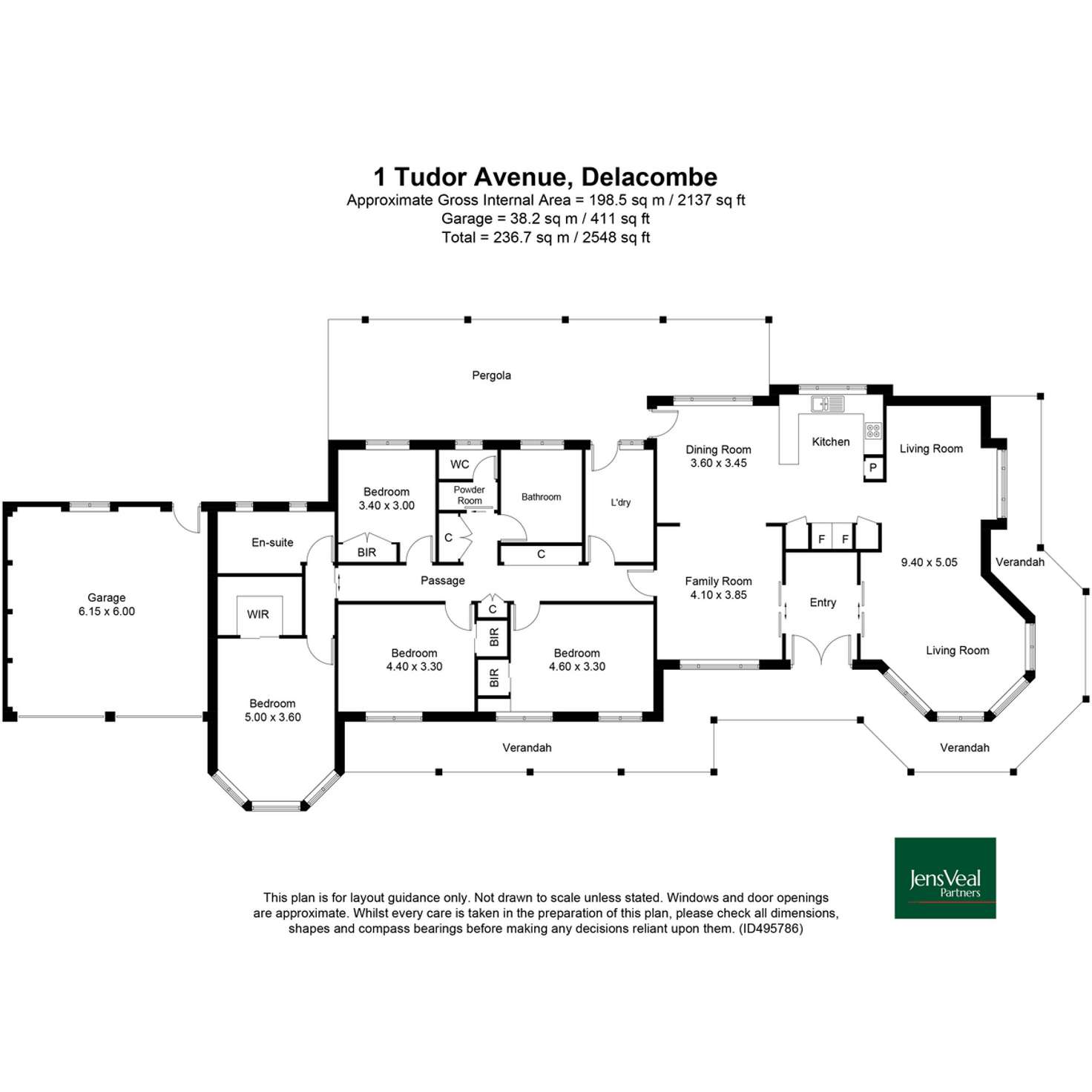 Floorplan of Homely house listing, 1 Tudor Avenue, Delacombe VIC 3356