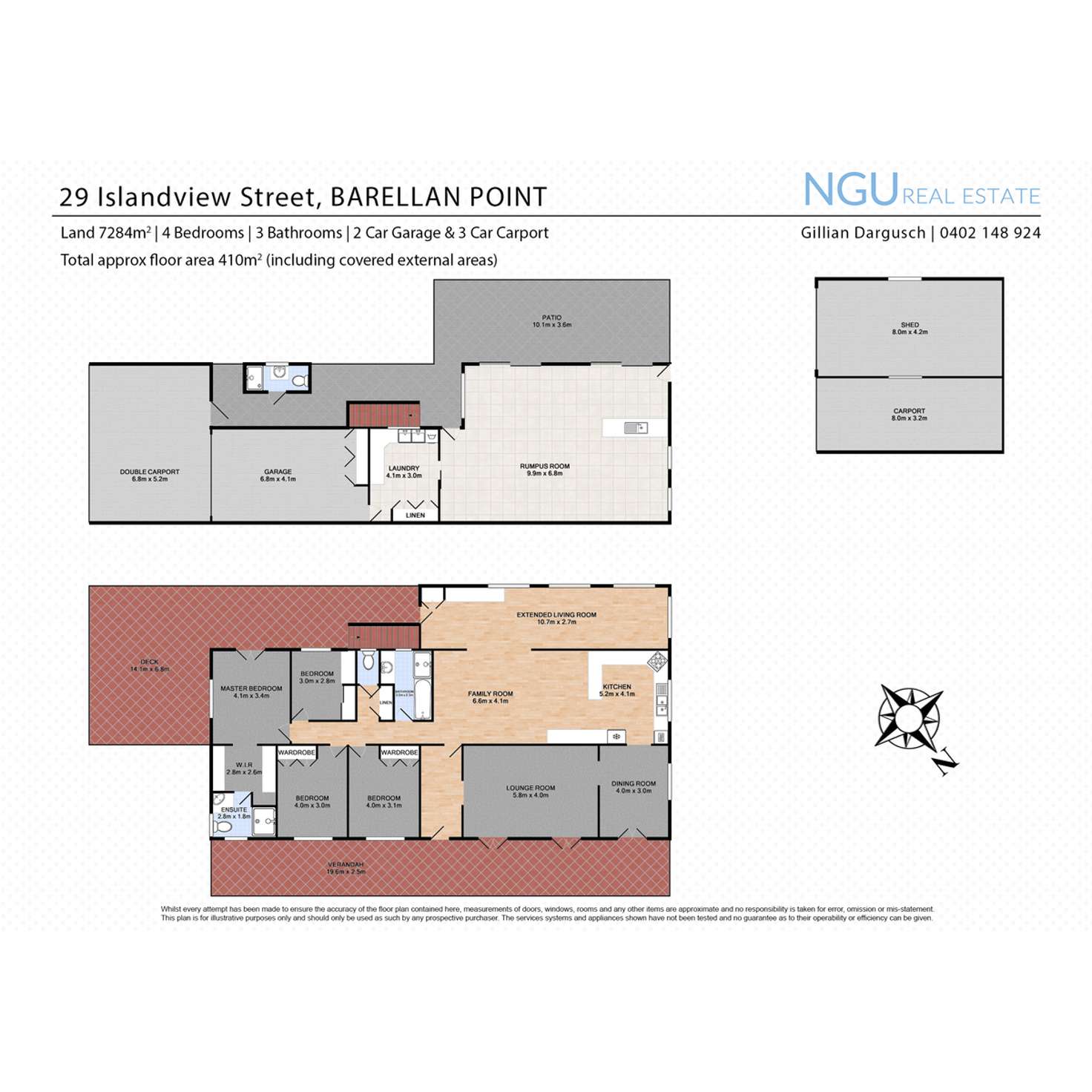 Floorplan of Homely house listing, 29 Islandview Street, Barellan Point QLD 4306