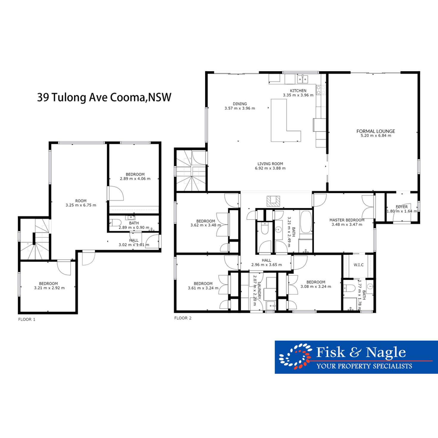 Floorplan of Homely house listing, 39 Tulong Avenue, Cooma NSW 2630