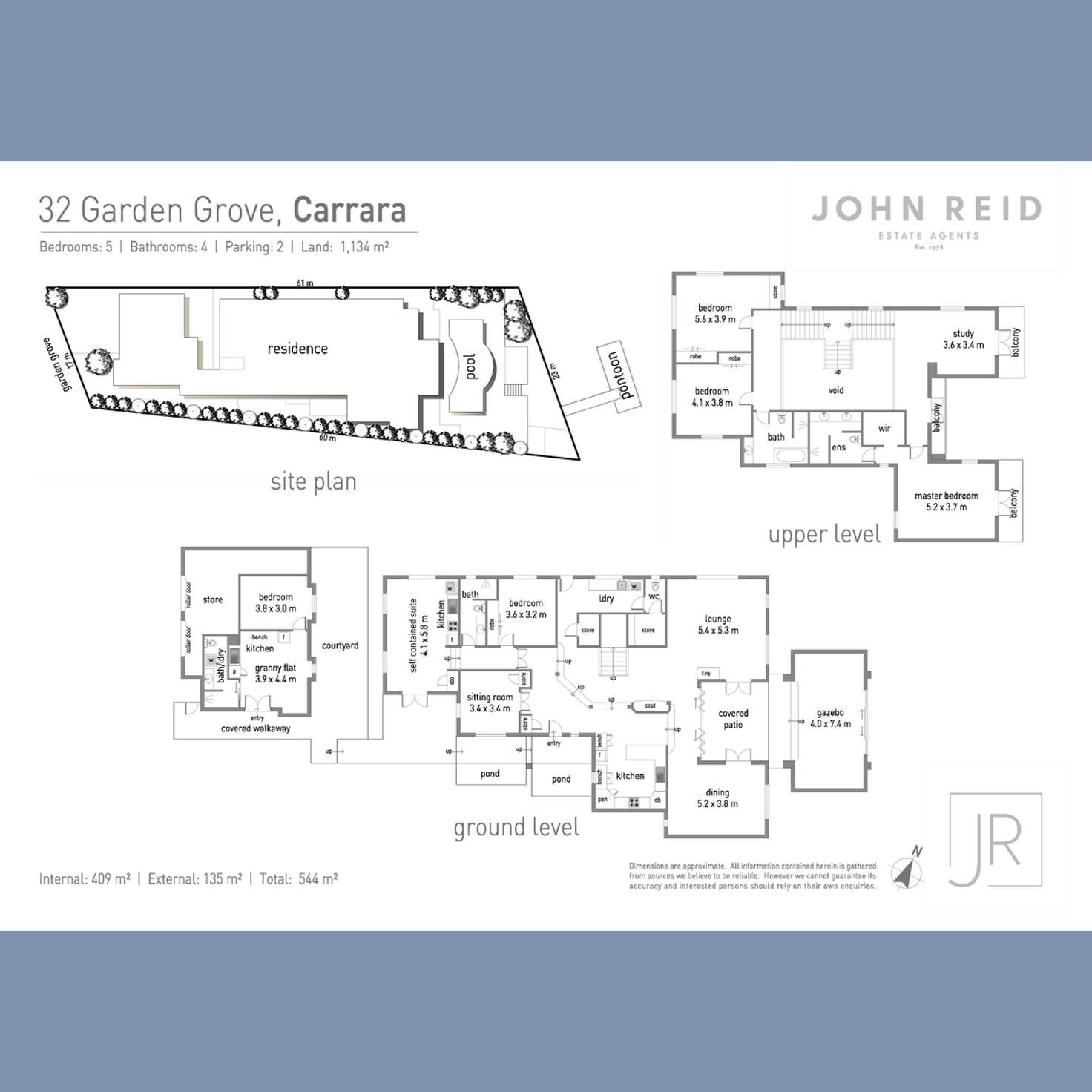 Floorplan of Homely house listing, 32 Garden Grove Street, Carrara QLD 4211