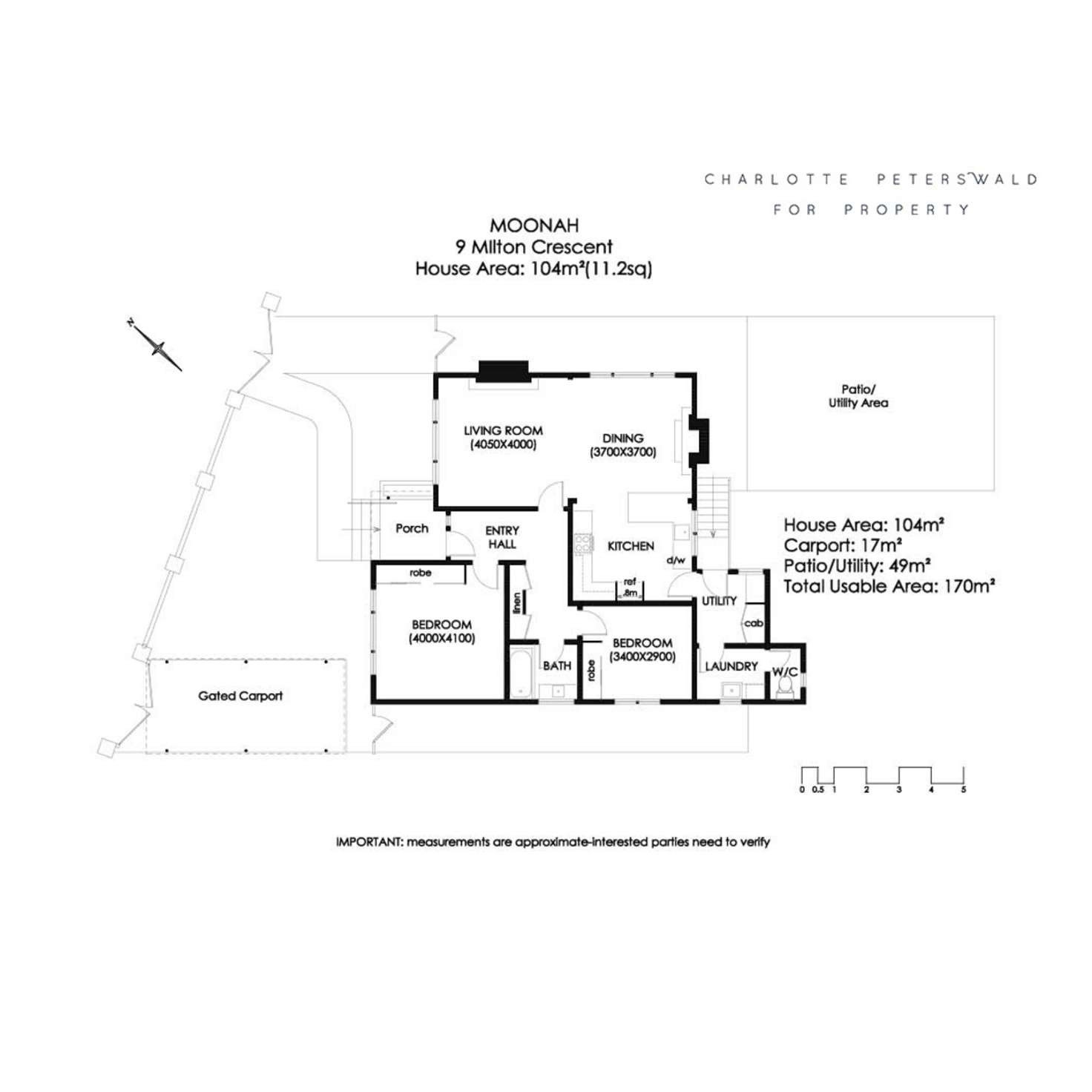 Floorplan of Homely house listing, 9 Milton Crescent, Moonah TAS 7009