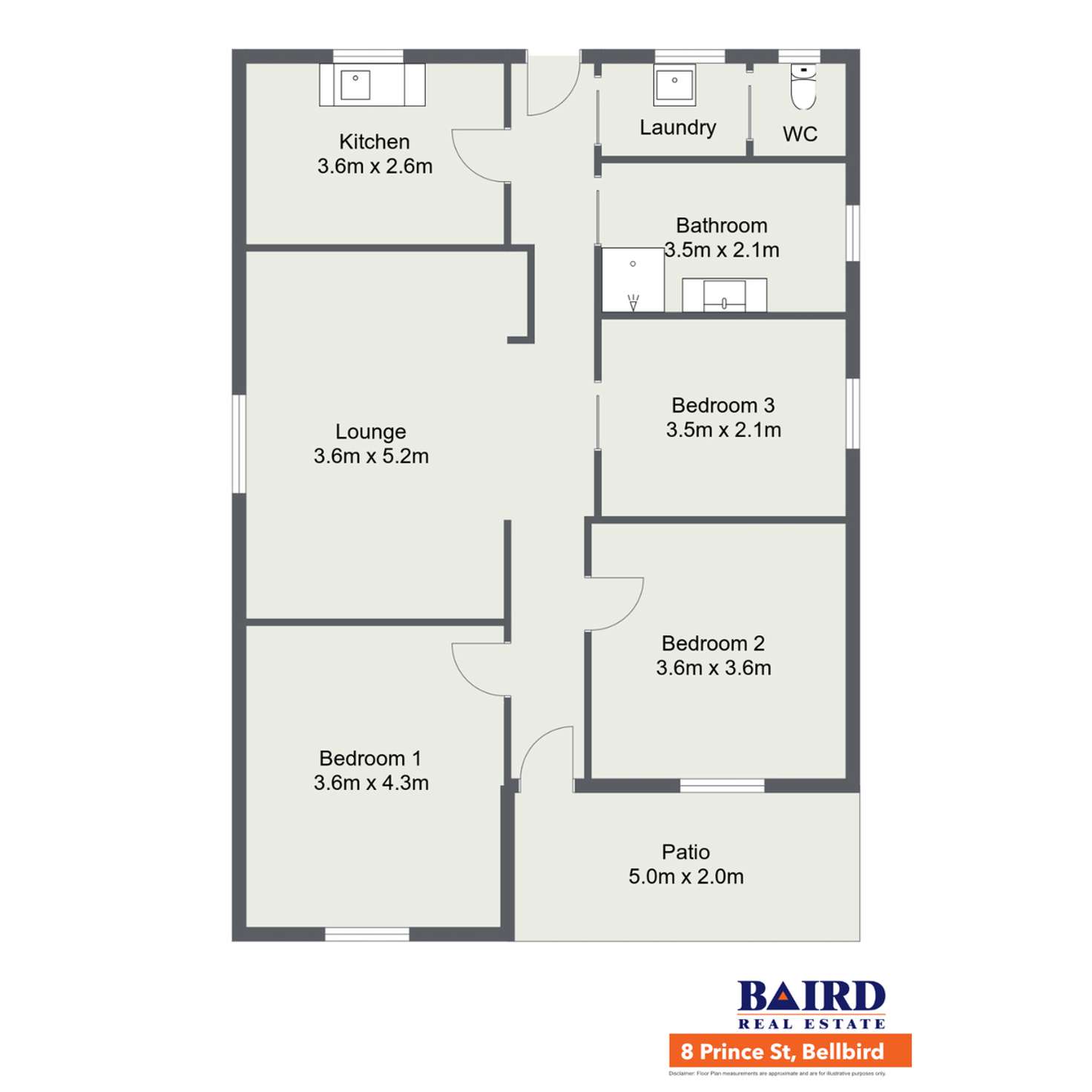 Floorplan of Homely house listing, 8 Prince Street, Bellbird NSW 2325