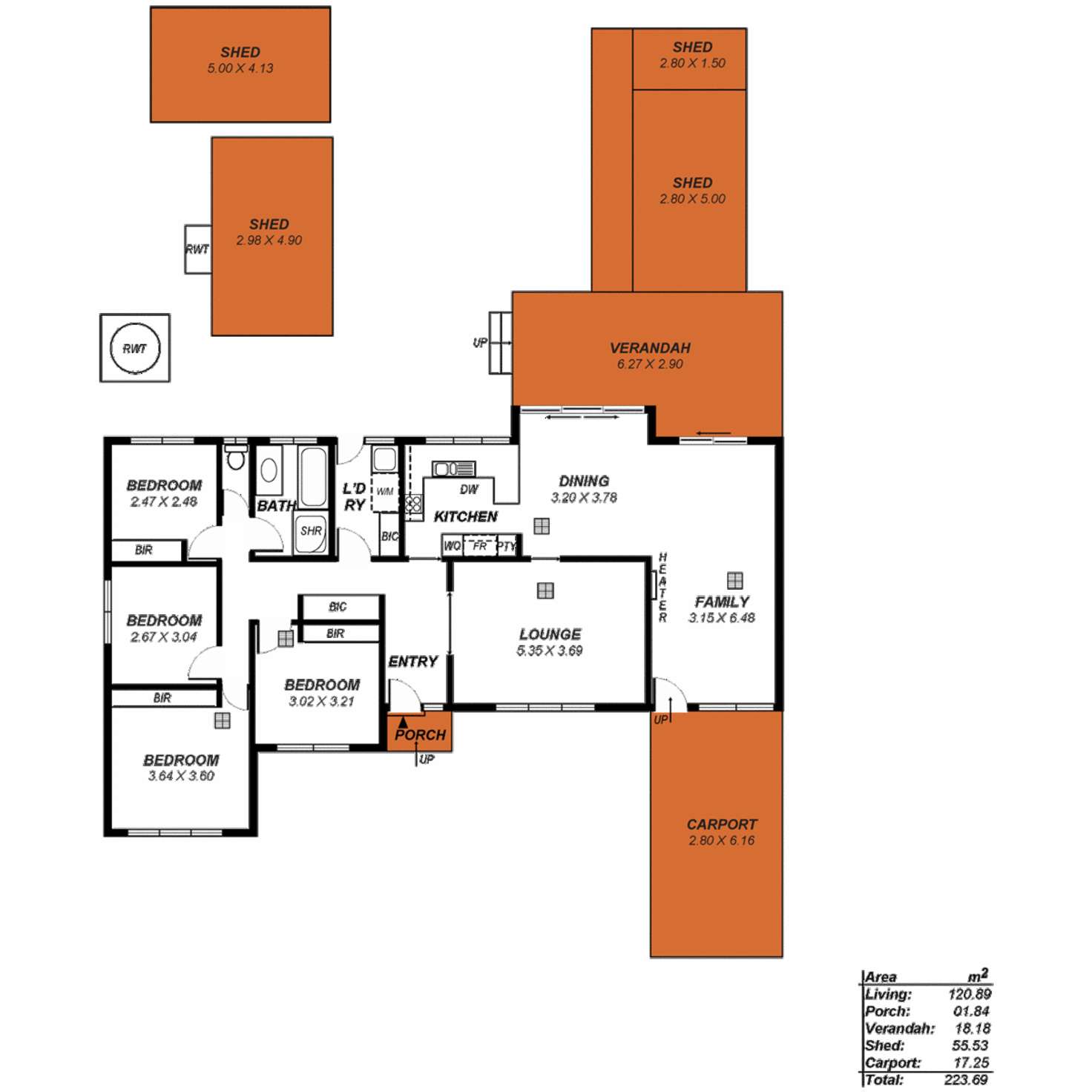 Floorplan of Homely house listing, 26 Karatta Avenue, Campbelltown SA 5074