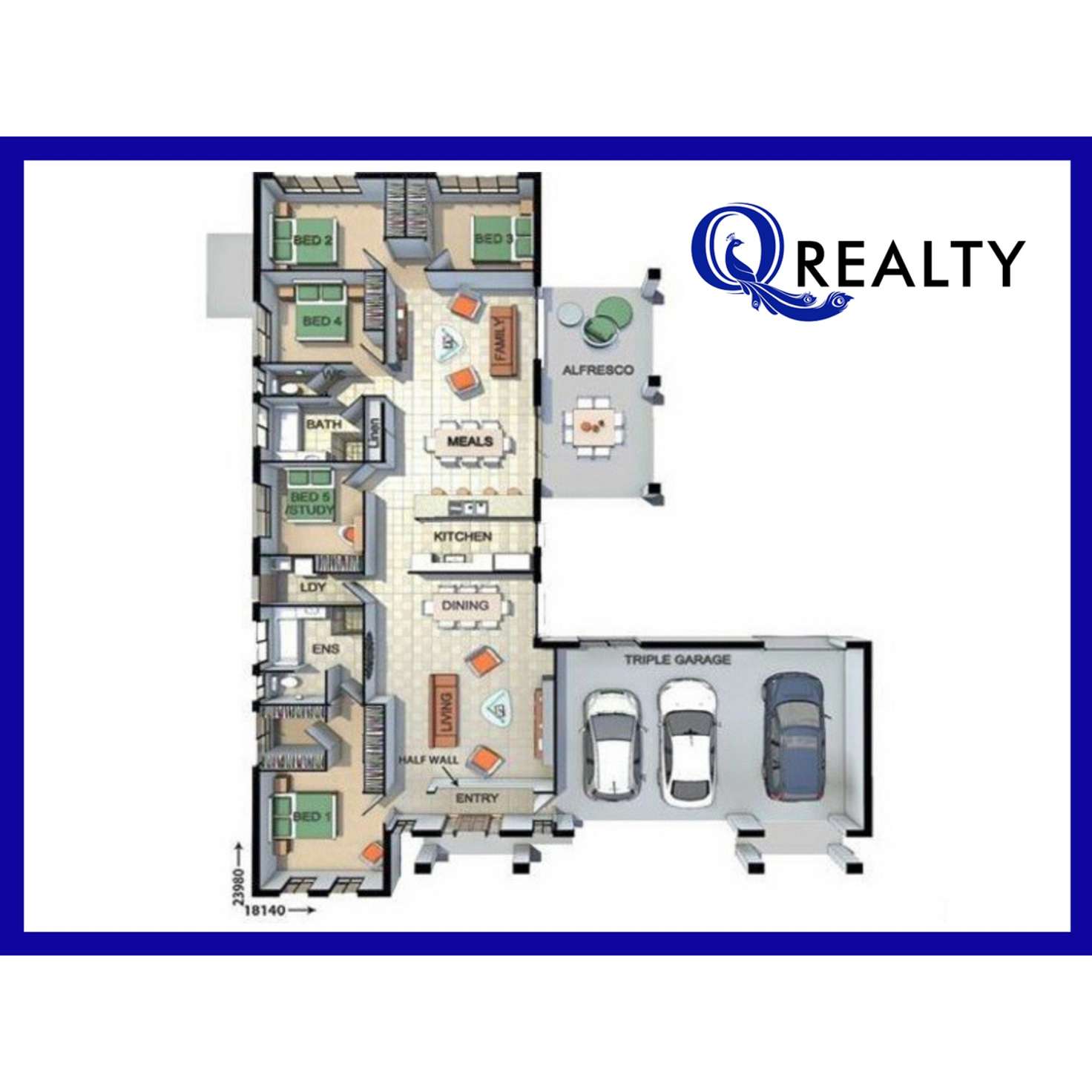 Floorplan of Homely house listing, 16 Iris Court, Yamanto QLD 4305