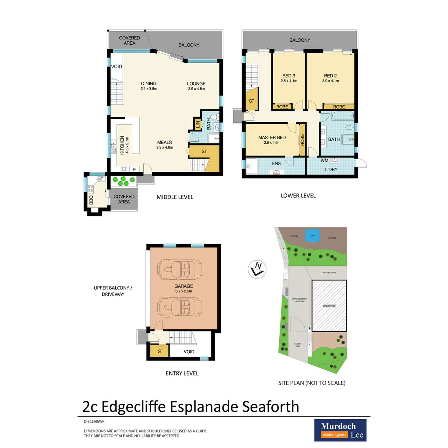 Floorplan of Homely house listing, 2C Edgecliffe Esplanade, Seaforth NSW 2092