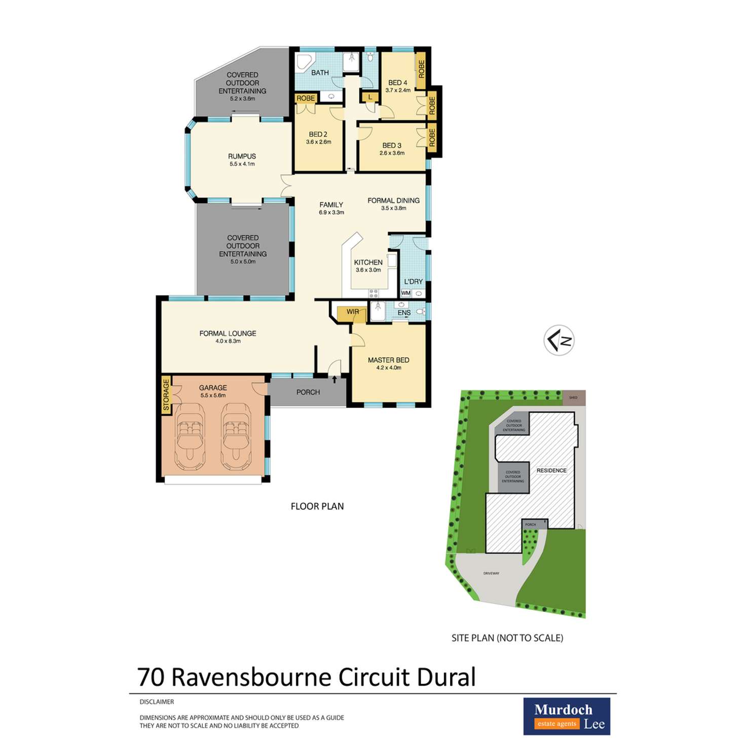Floorplan of Homely house listing, 70 Ravensbourne Circuit, Dural NSW 2158